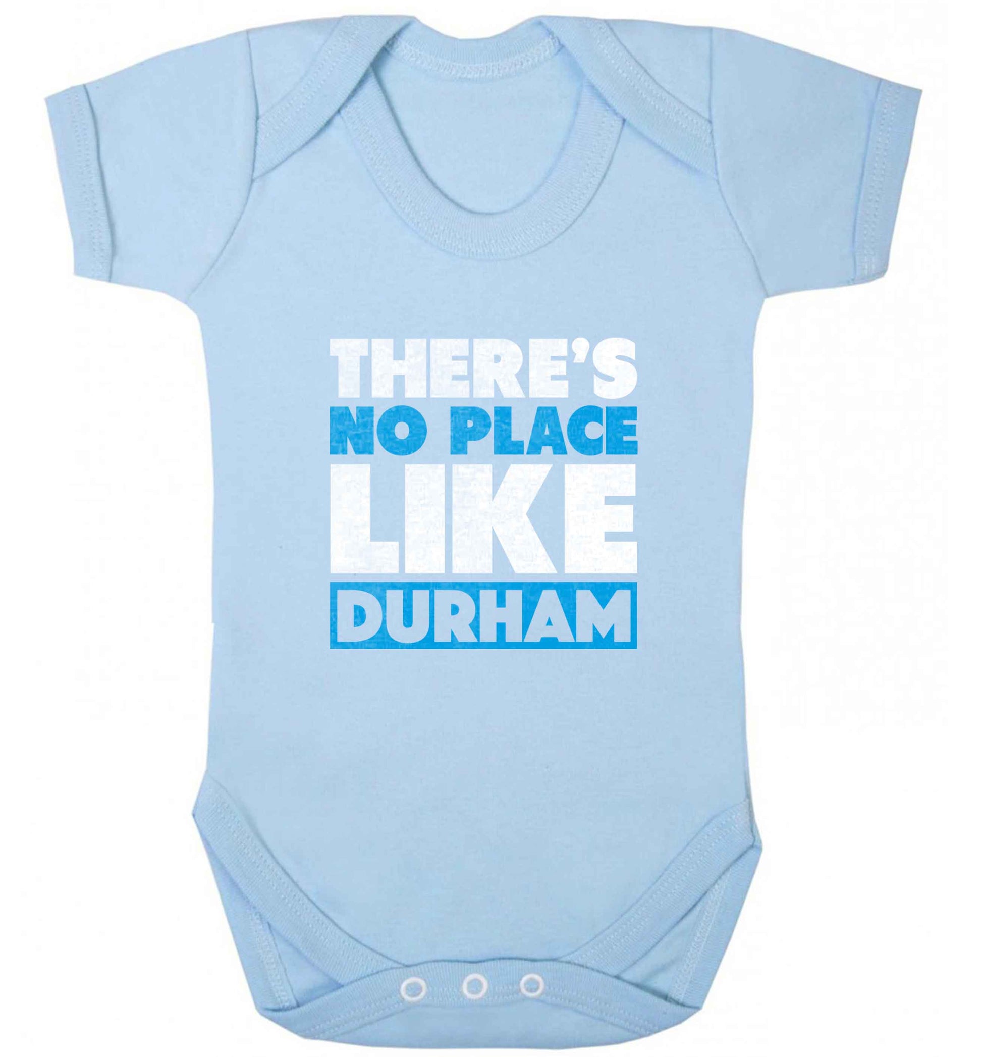 There's no place like Durham baby vest pale blue 18-24 months