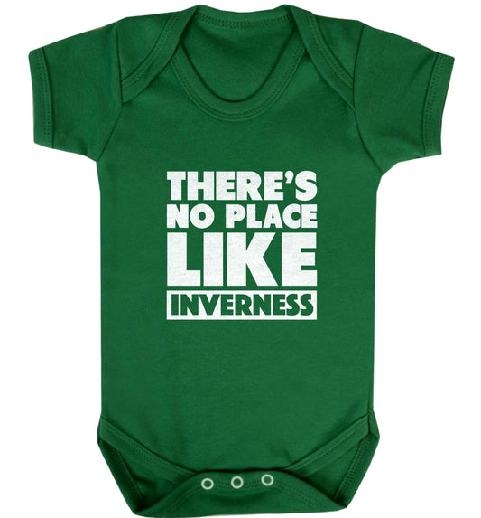 There's no place like Inverness baby vest green 18-24 months