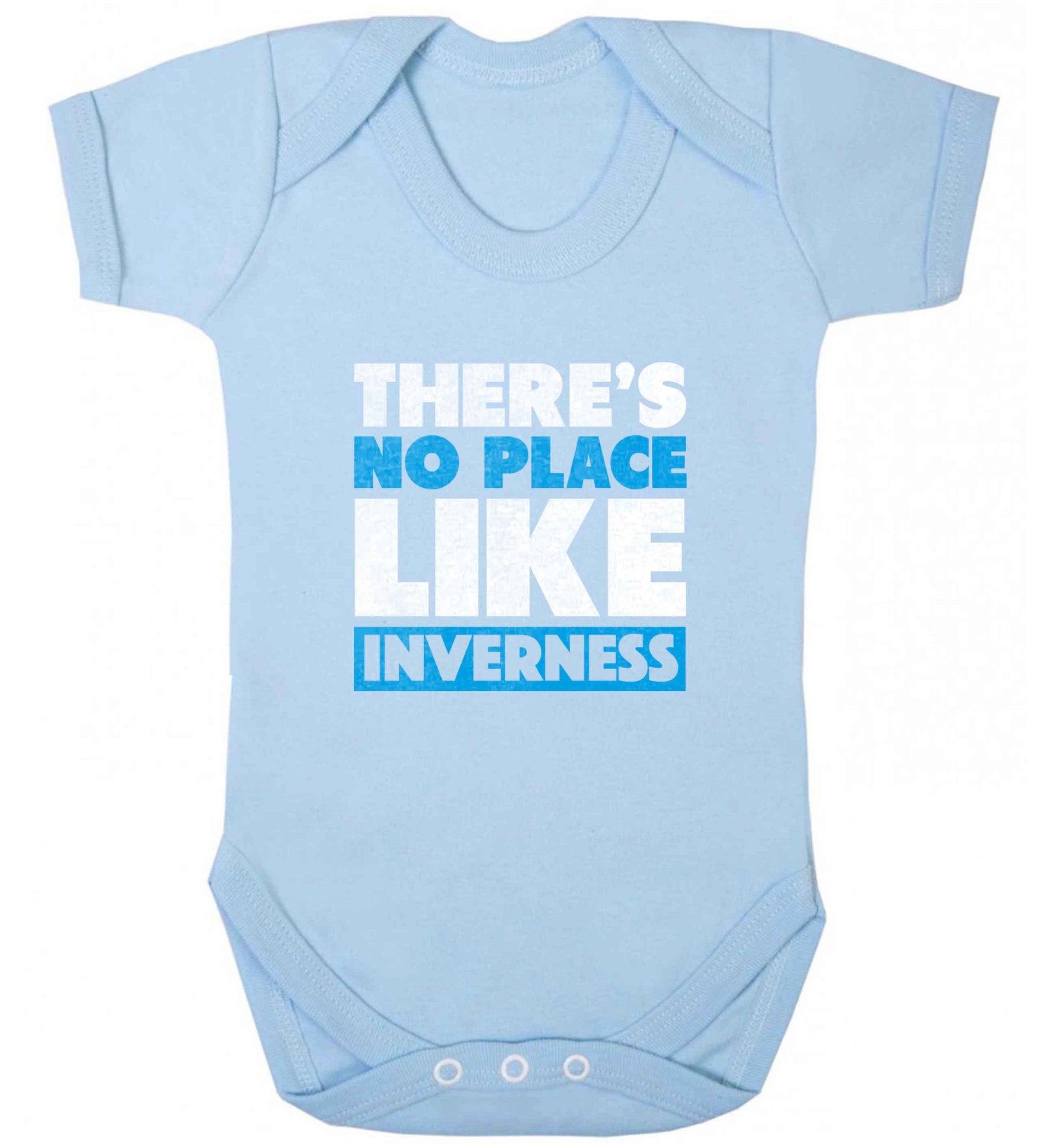 There's no place like Inverness baby vest pale blue 18-24 months