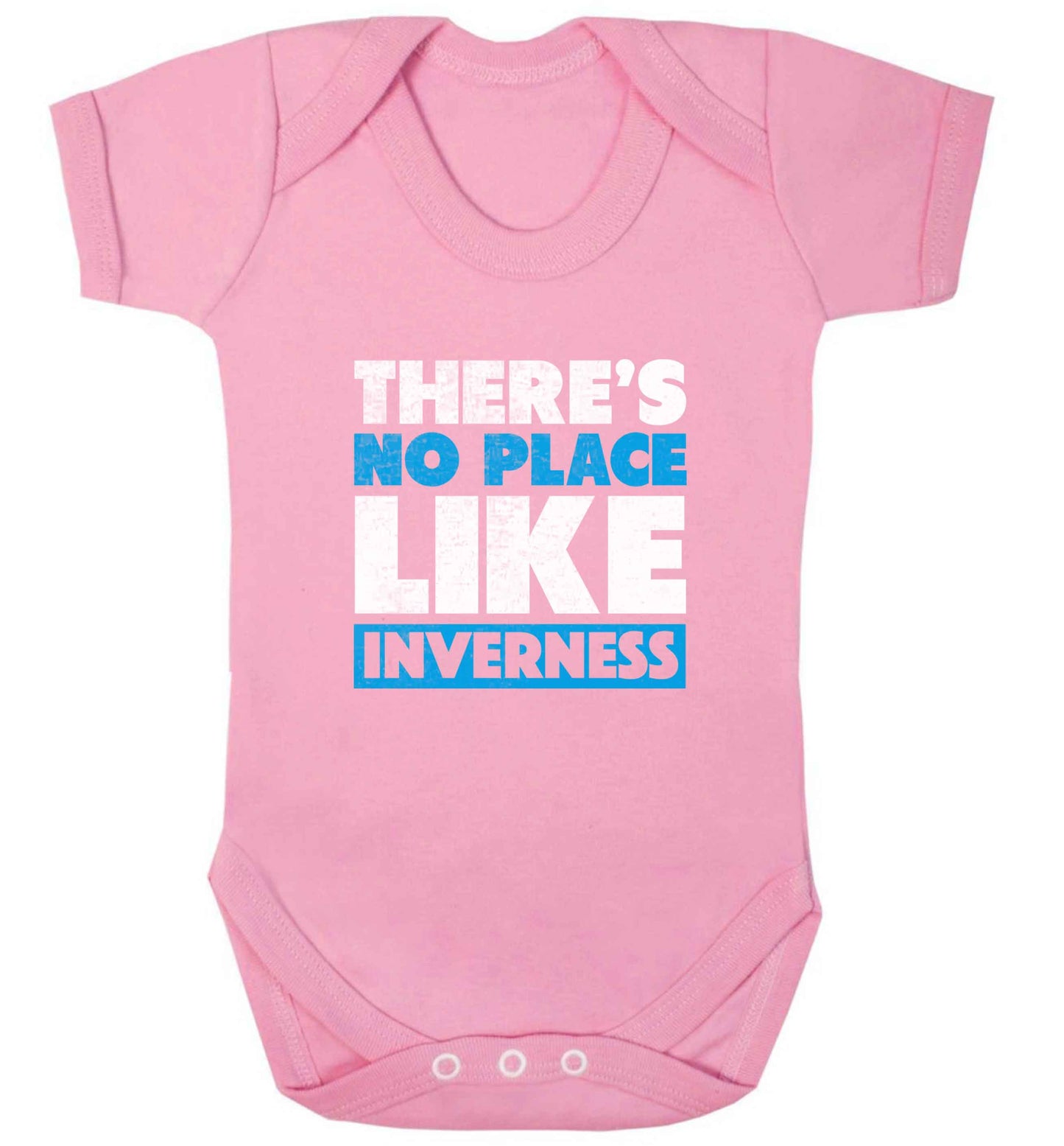 There's no place like Inverness baby vest pale pink 18-24 months