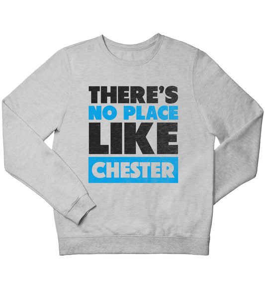 There's no place like Chester children's grey sweater 12-13 Years