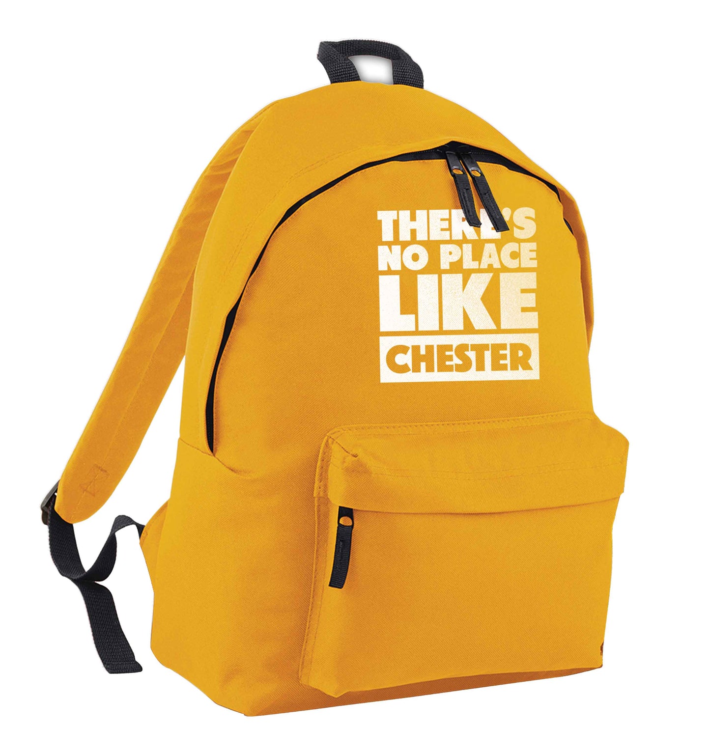 There's no place like Chester mustard adults backpack