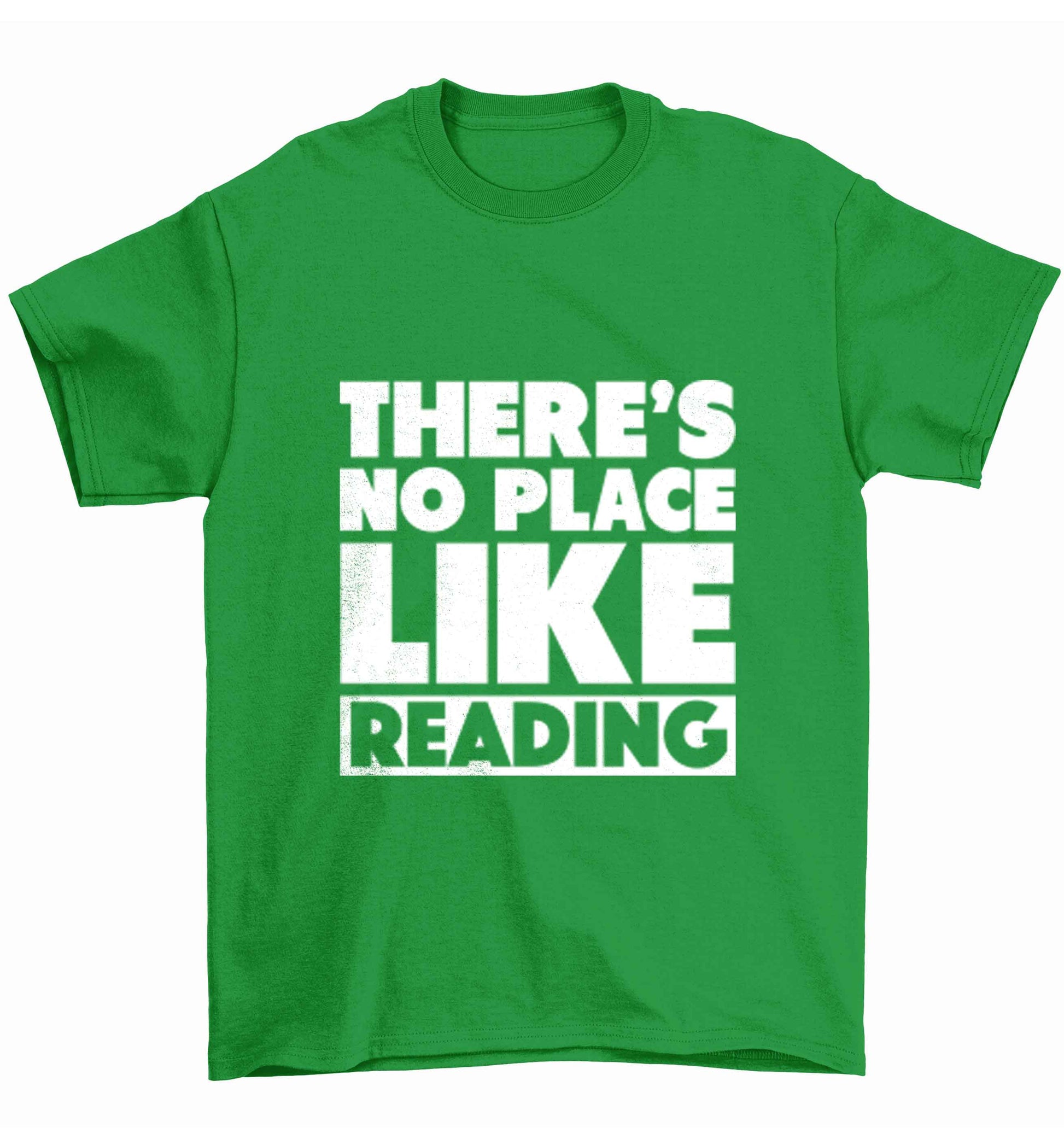 There's no place like ReadingChildren's green Tshirt 12-13 Years