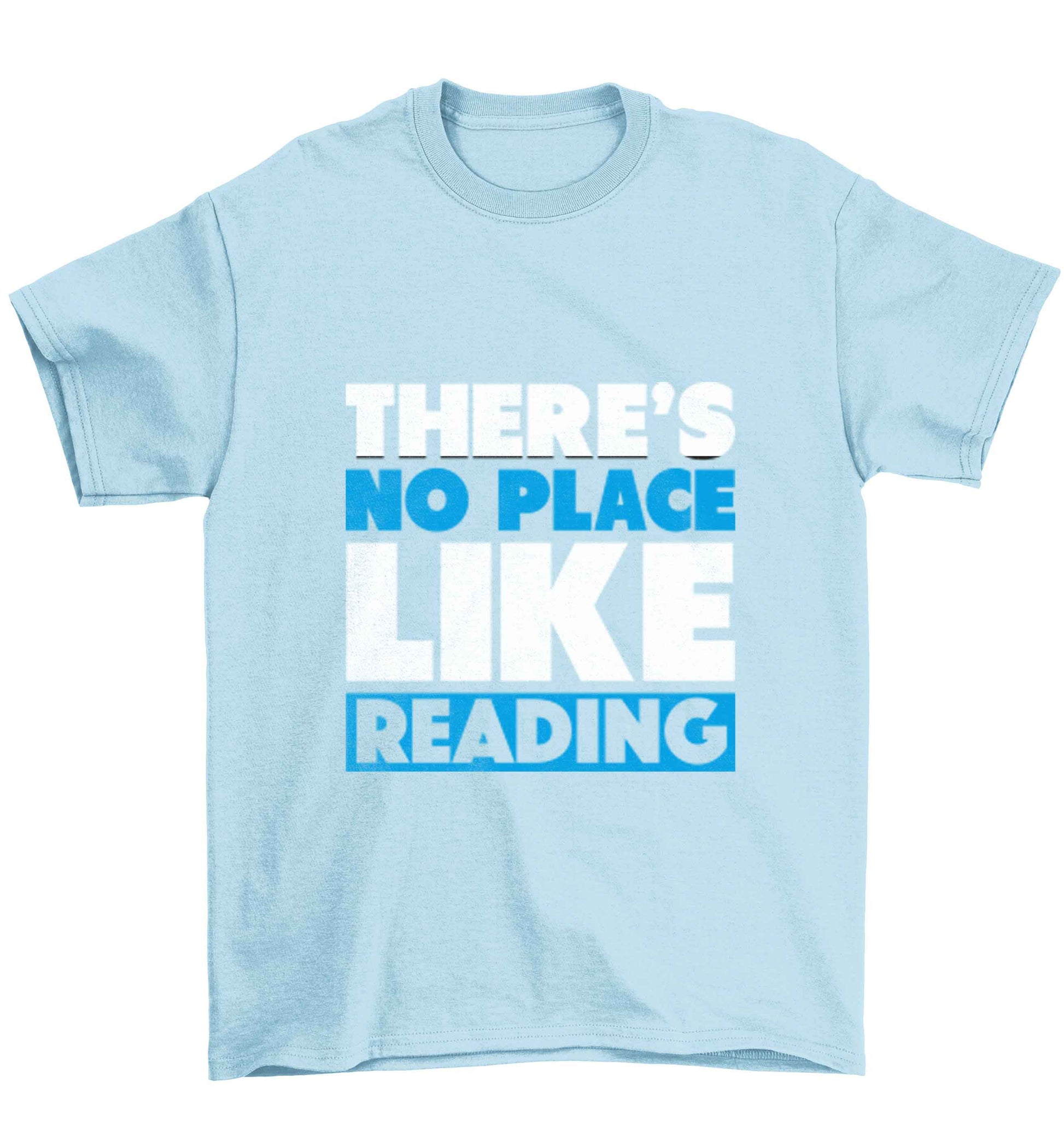 There's no place like ReadingChildren's light blue Tshirt 12-13 Years
