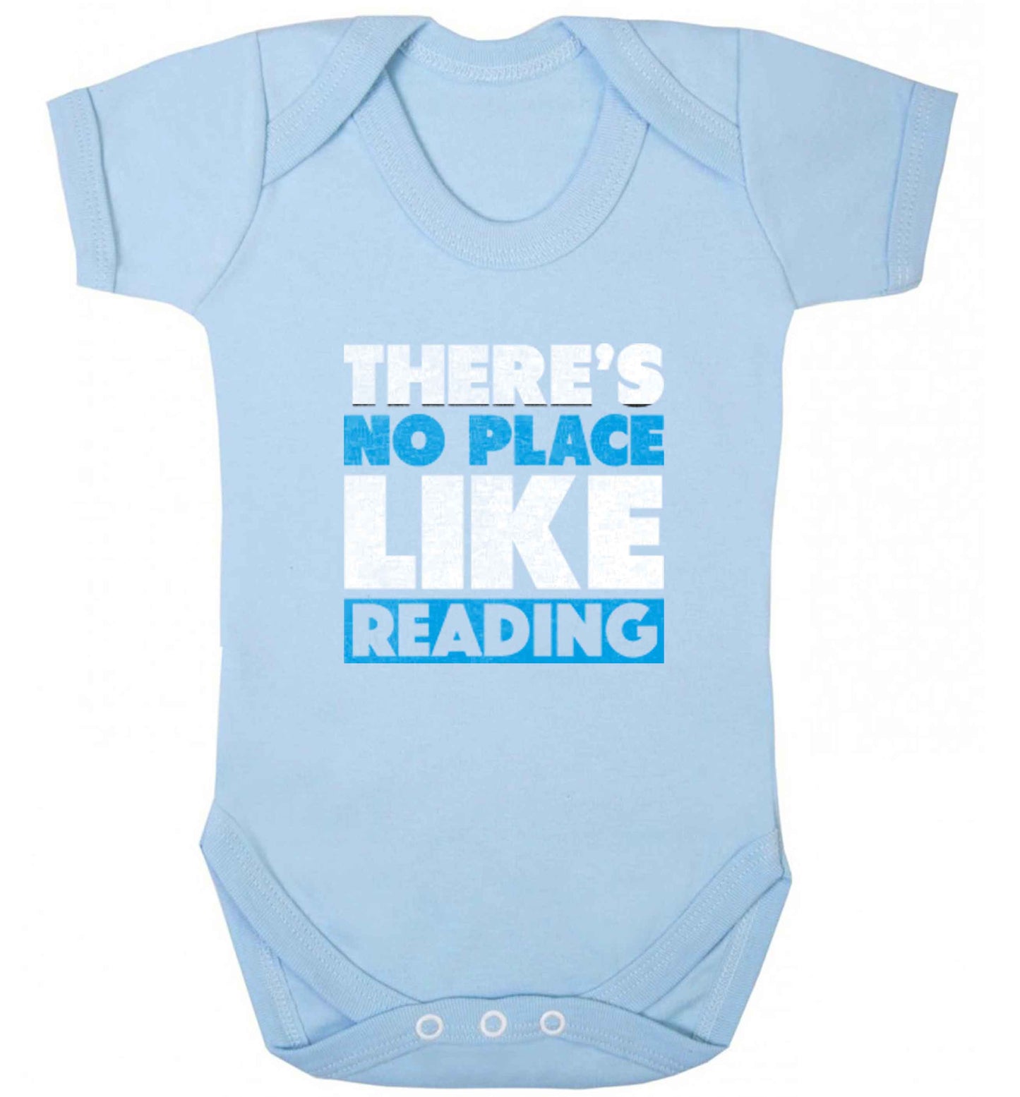 There's no place like Readingbaby vest pale blue 18-24 months