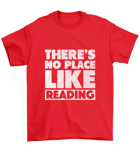There's no place like ReadingChildren's red Tshirt 12-13 Years