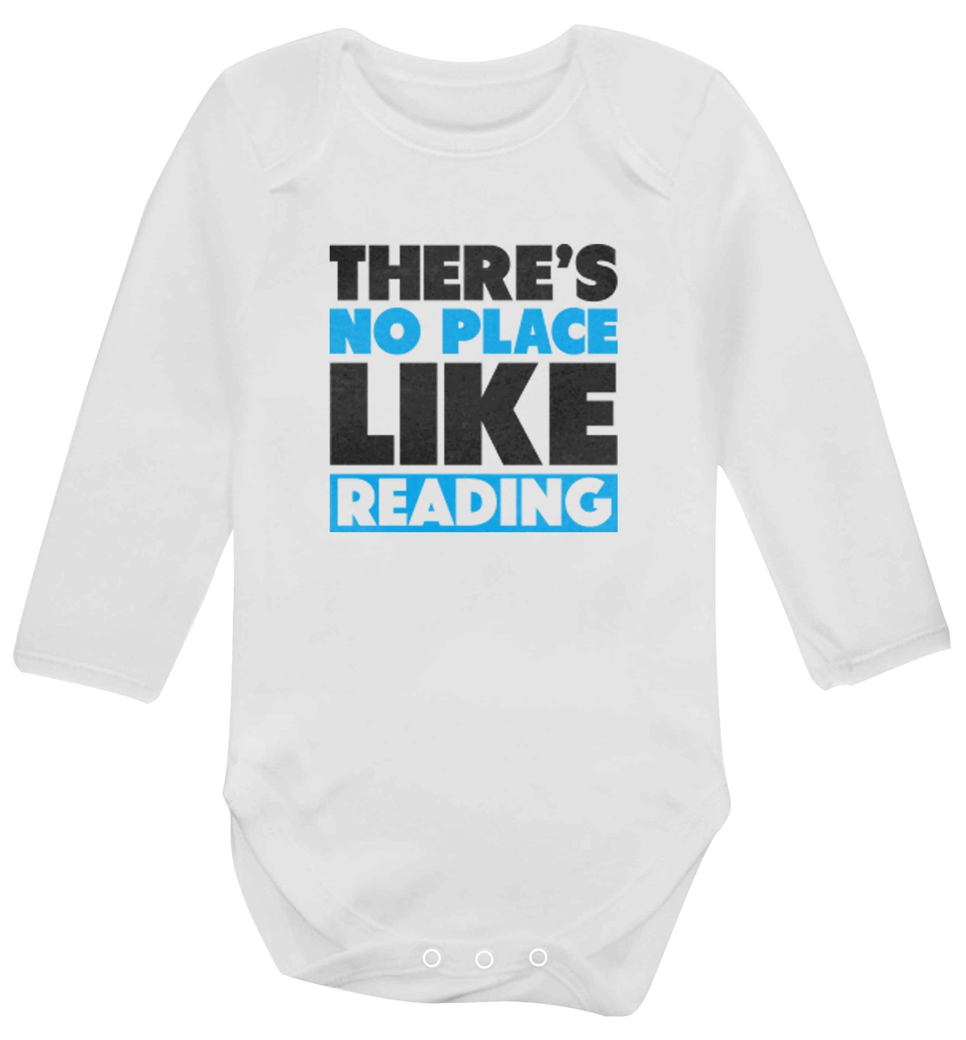 There's no place like Readingbaby vest long sleeved white 6-12 months