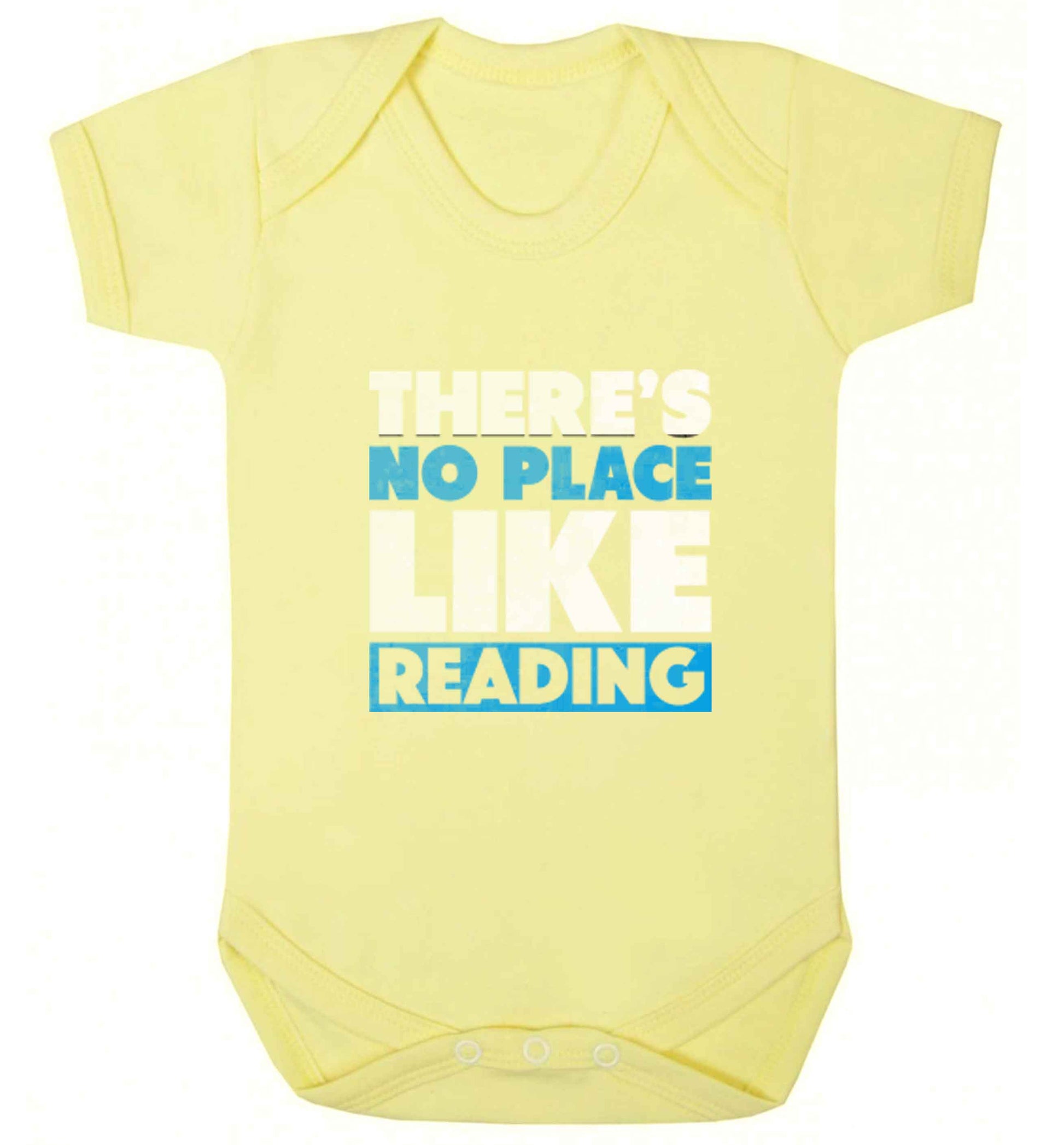 There's no place like Readingbaby vest pale yellow 18-24 months
