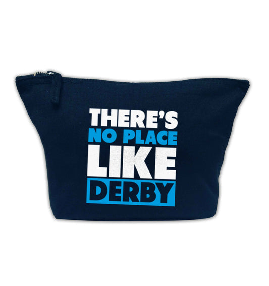 There's no place like Derby navy makeup bag