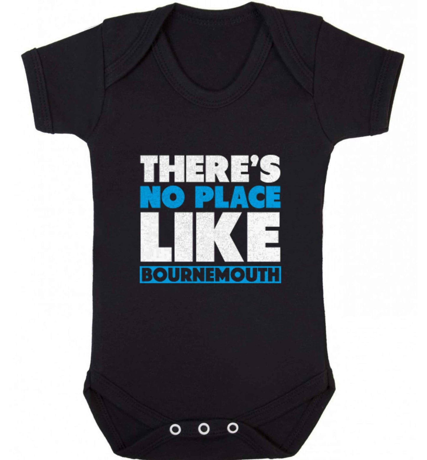 There's no place like Bournemouth baby vest black 18-24 months