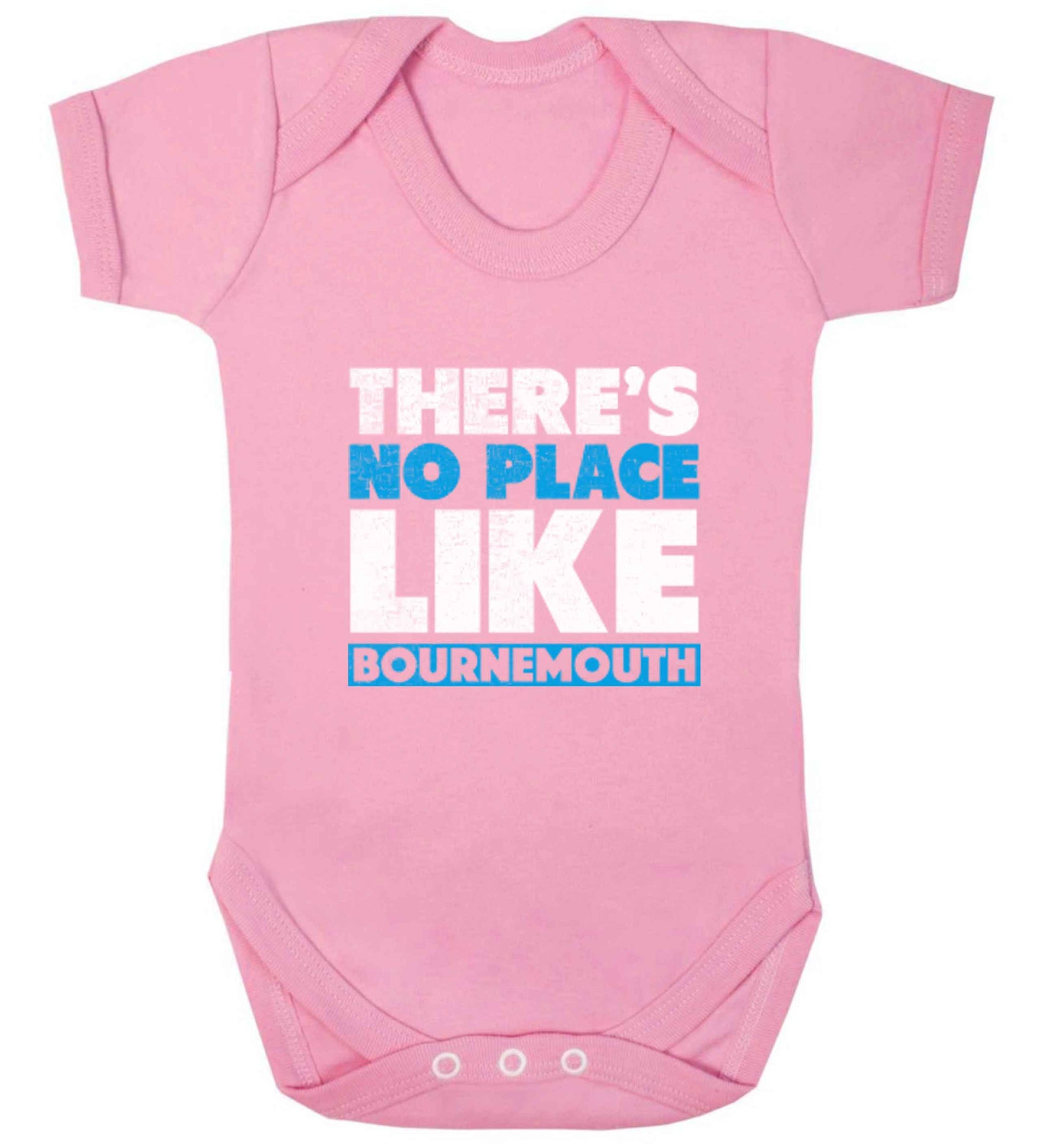 There's no place like Bournemouth baby vest pale pink 18-24 months