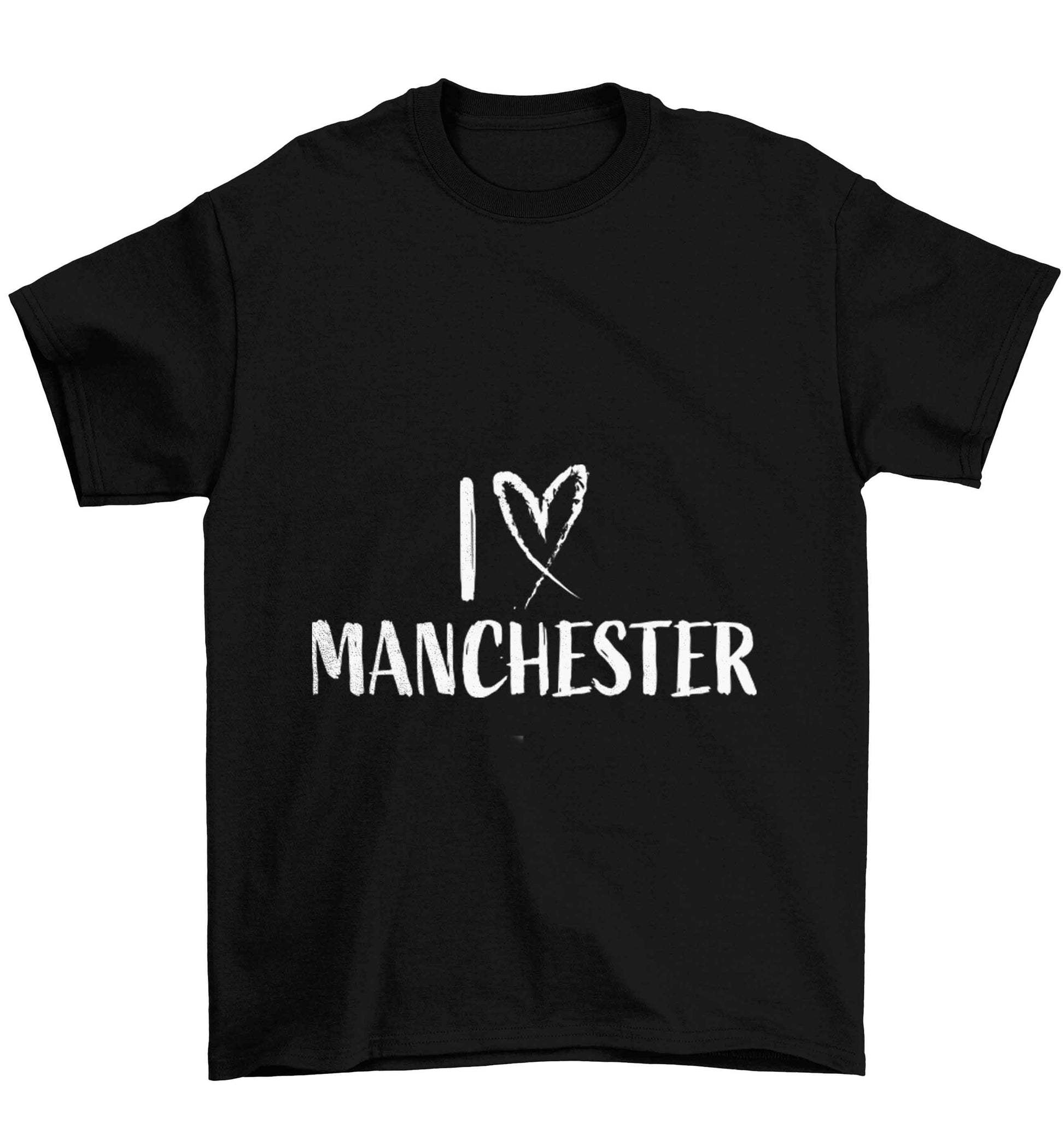 I love Manchester Children's black Tshirt 12-13 Years