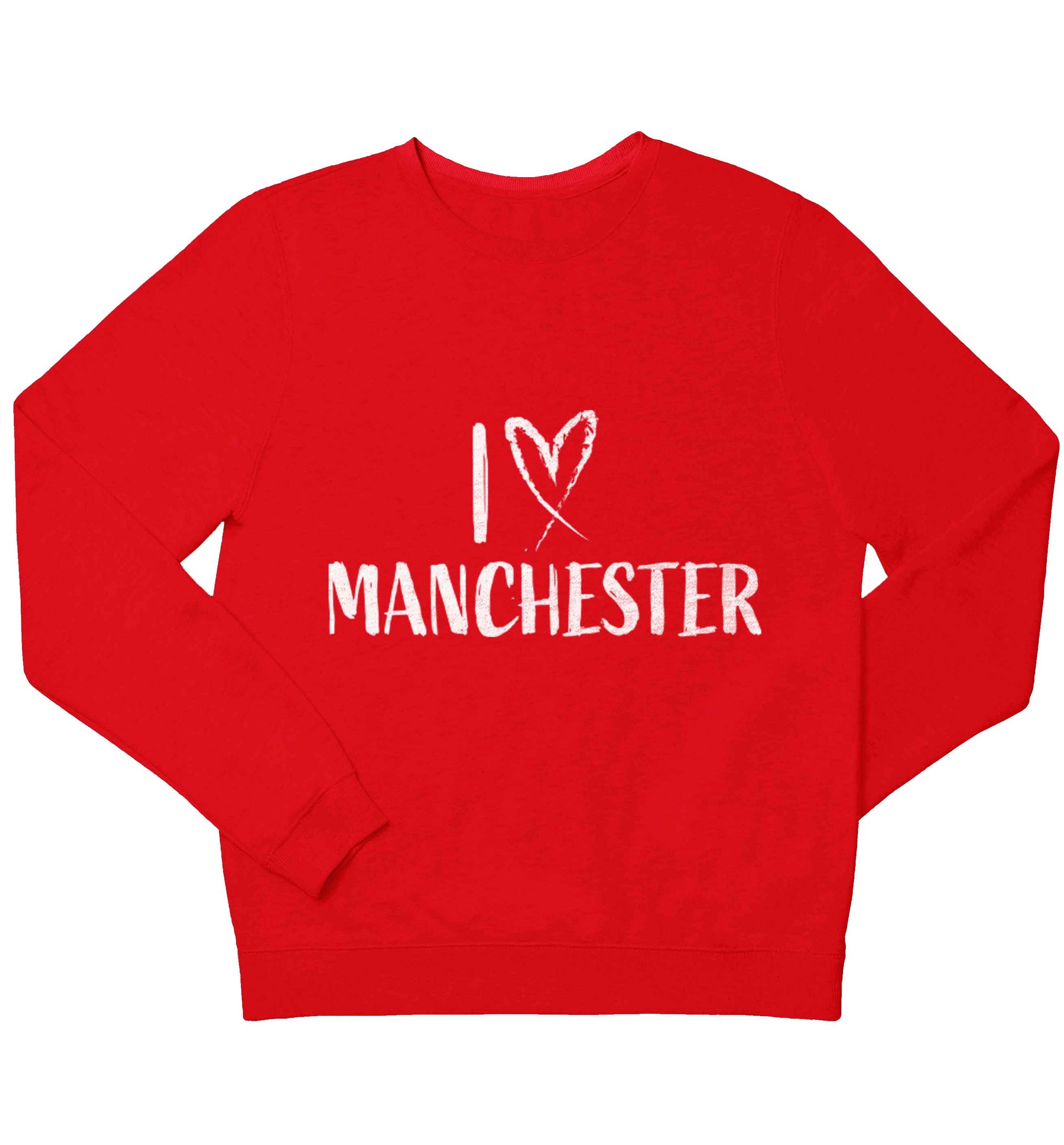 I love Manchester children's grey sweater 12-13 Years
