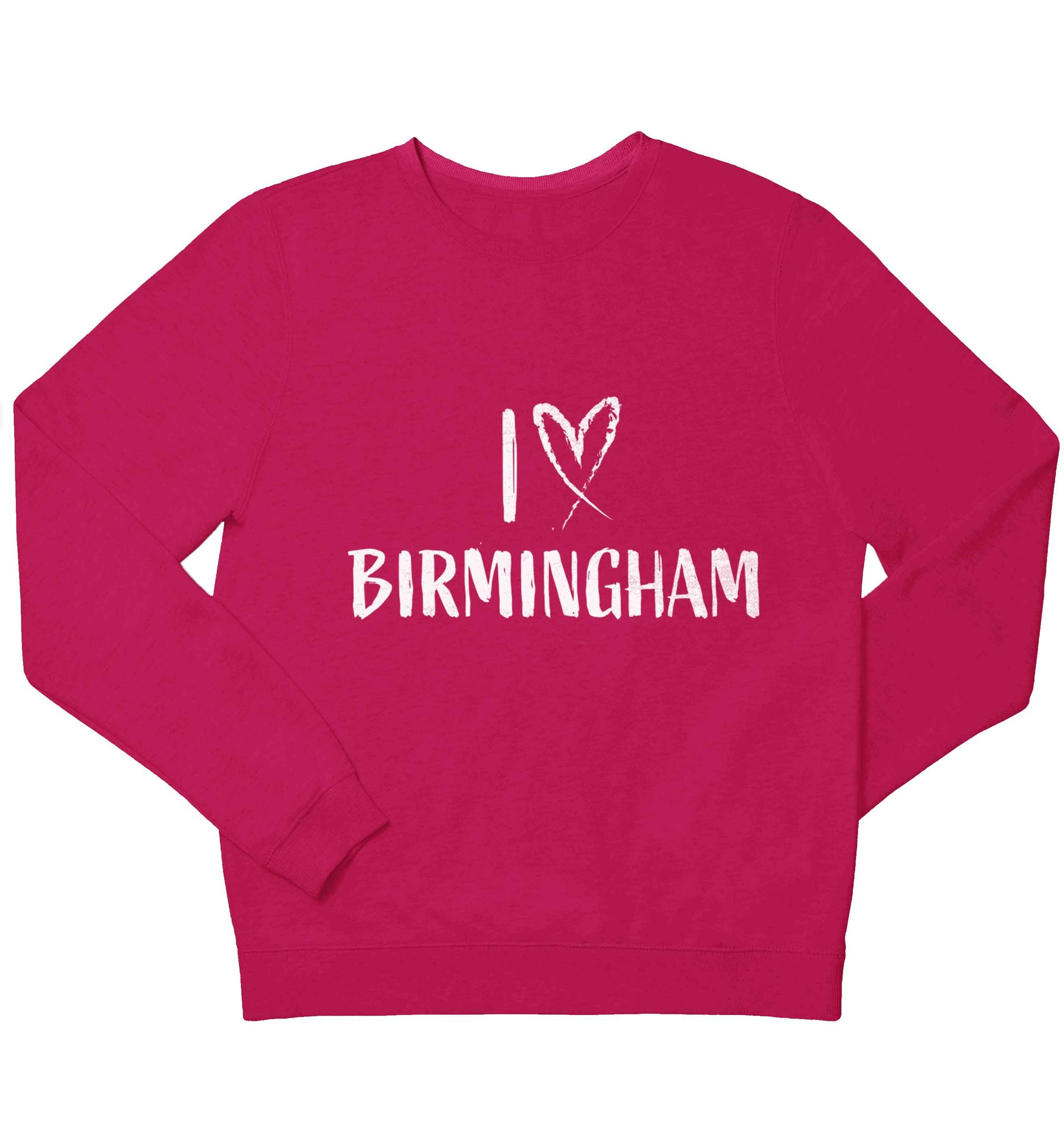 I love Birmingham children's pink sweater 12-13 Years
