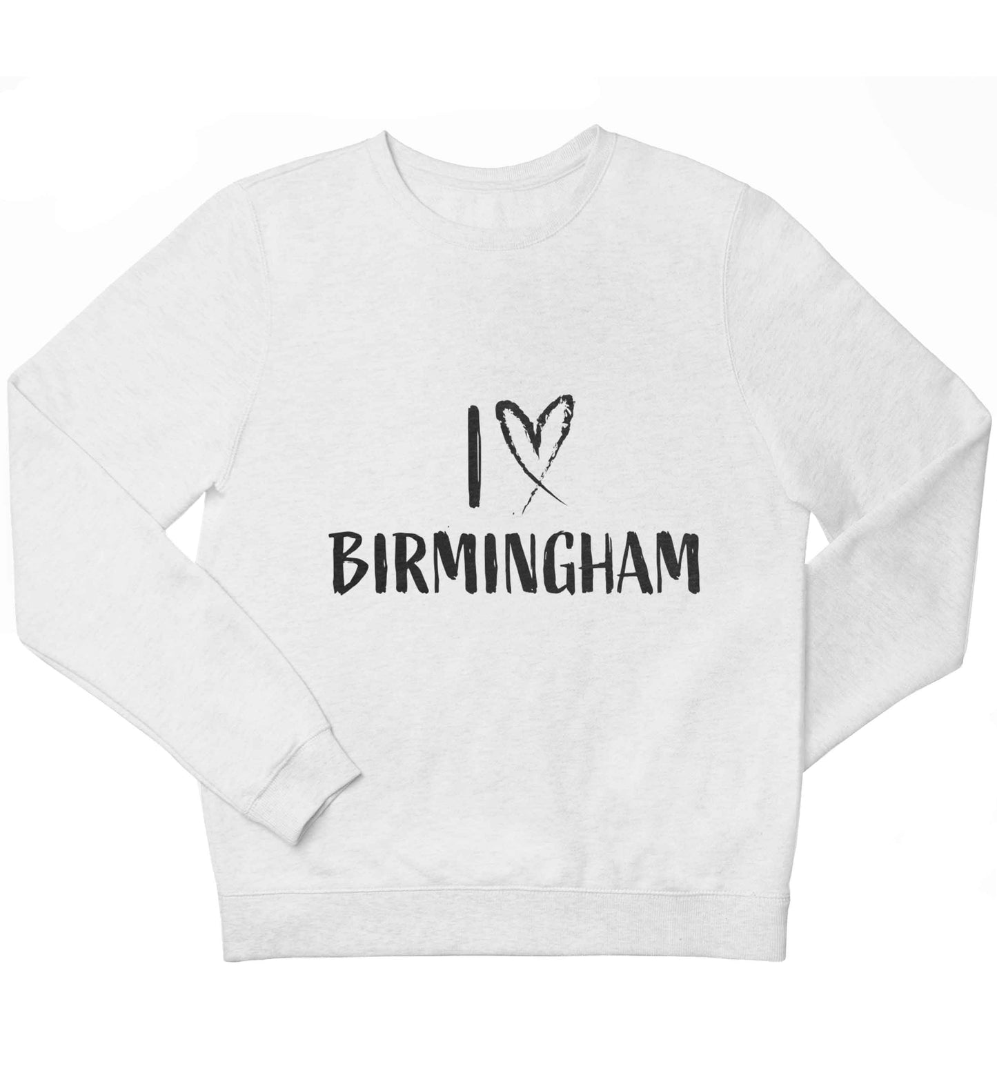 I love Birmingham children's white sweater 12-13 Years
