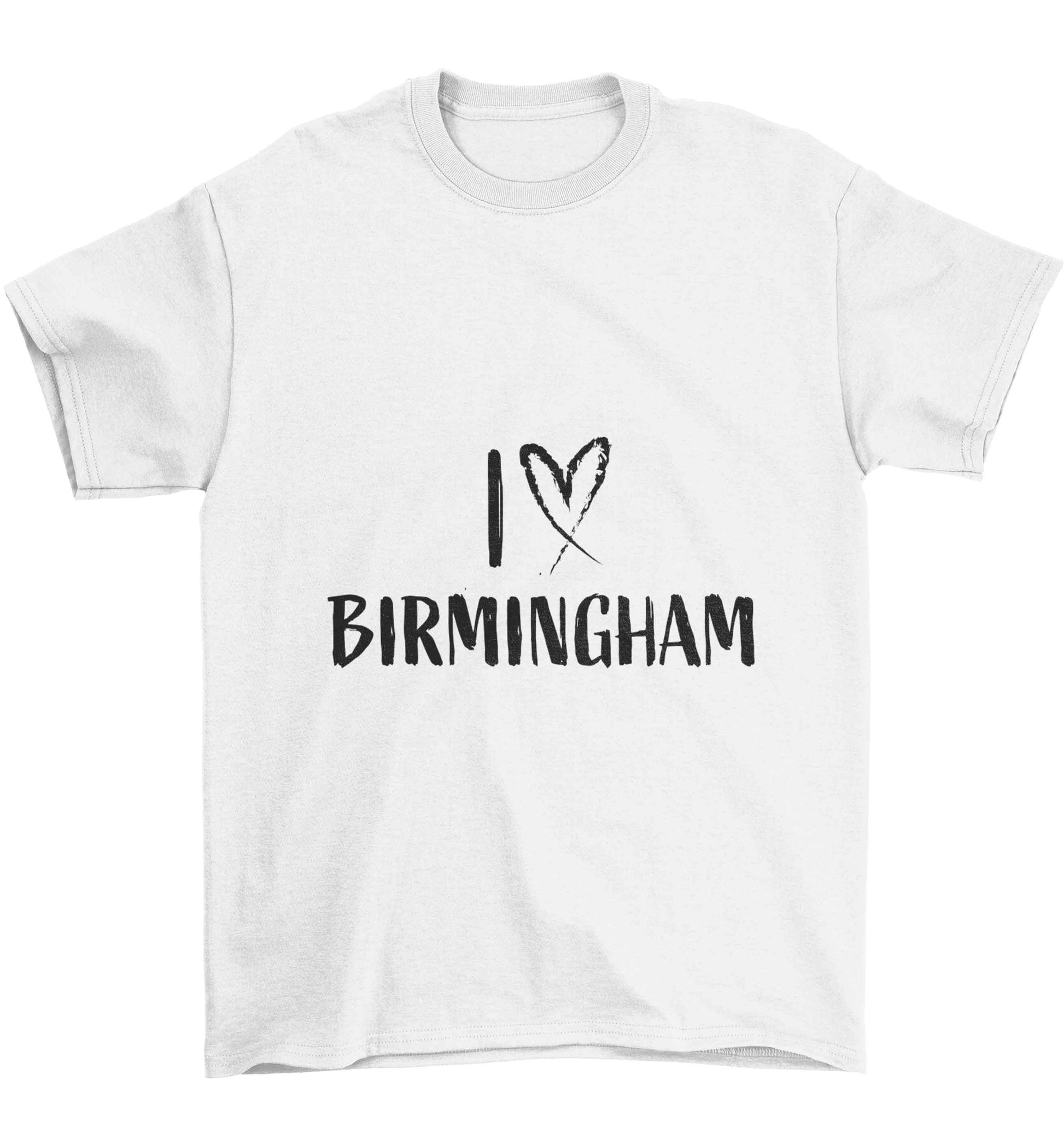 I love Birmingham Children's white Tshirt 12-13 Years