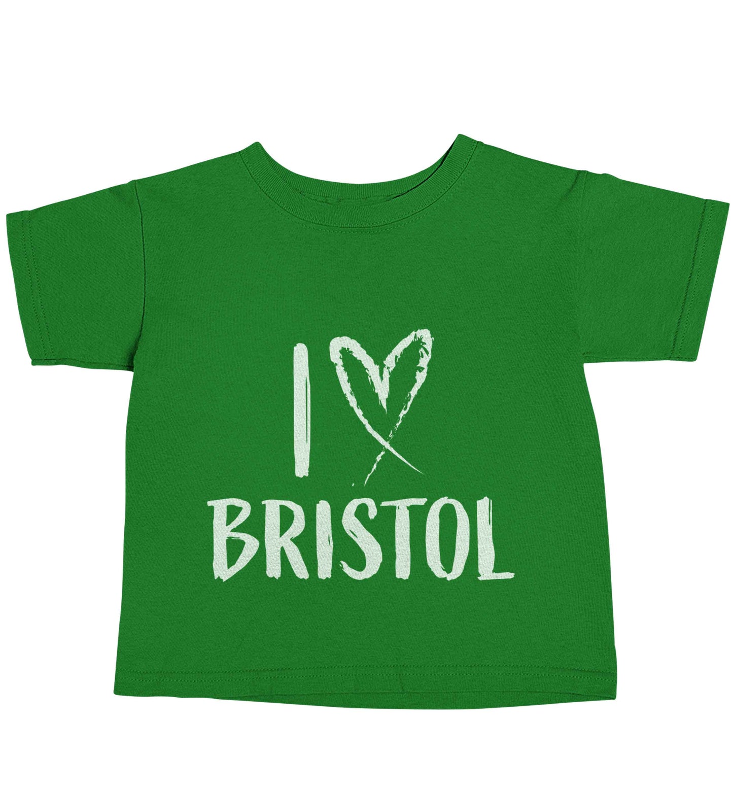 I love Bristol green baby toddler Tshirt 2 Years