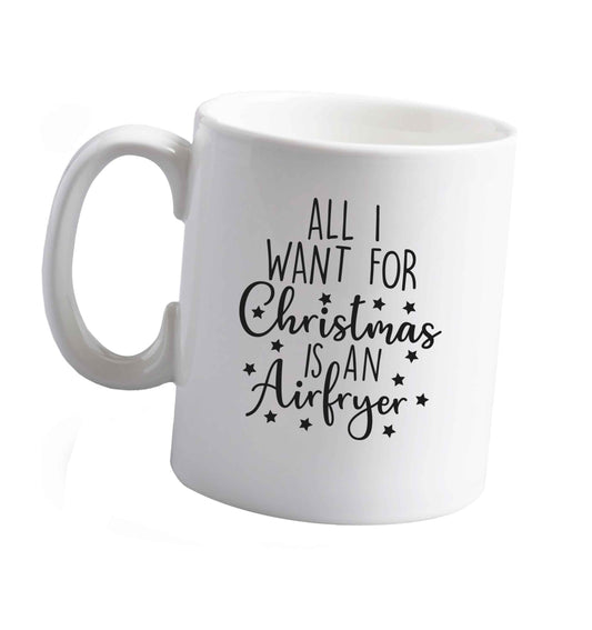 10 oz Tis The Season to Drink Whisky ceramic mug right handed