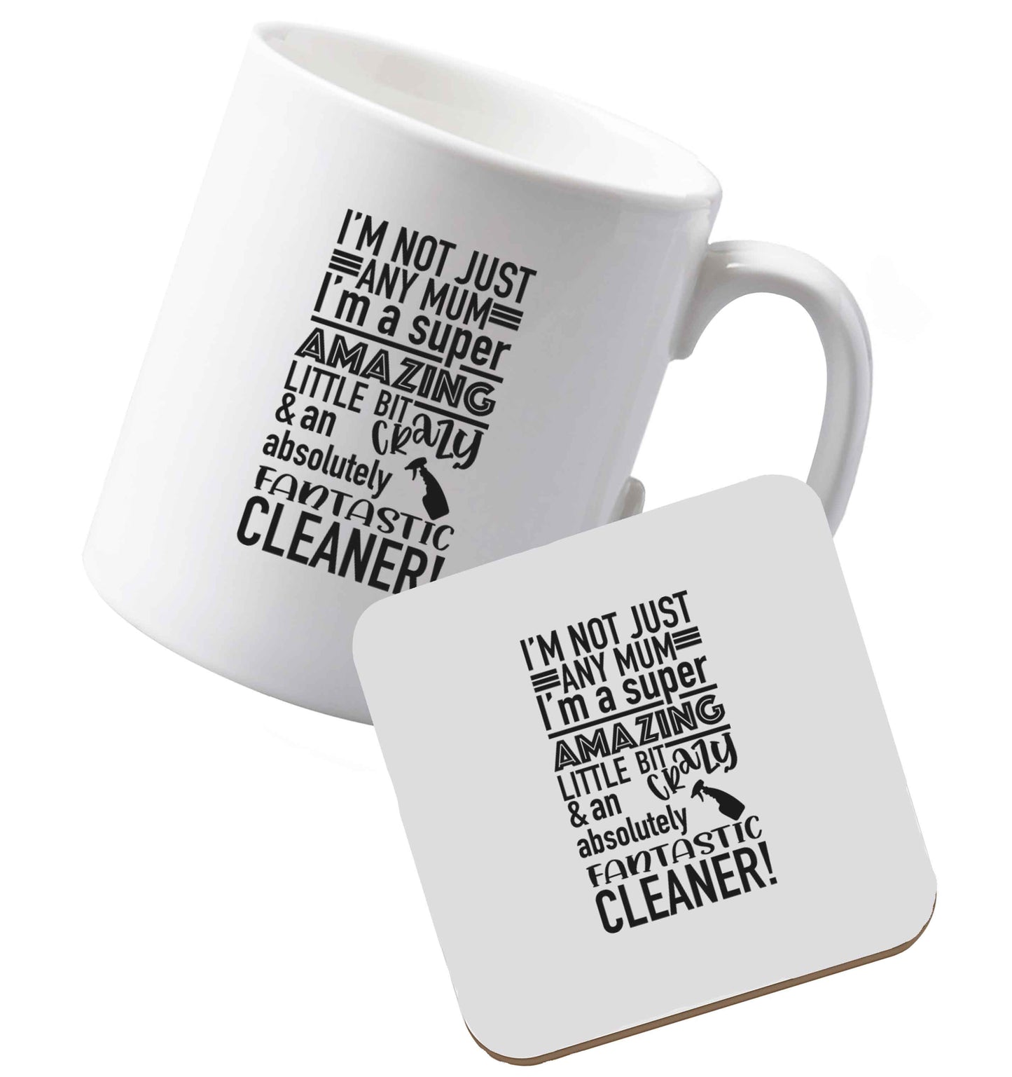 10 oz Ceramic mug and coaster Tis The Season to Drink Whisky both sides