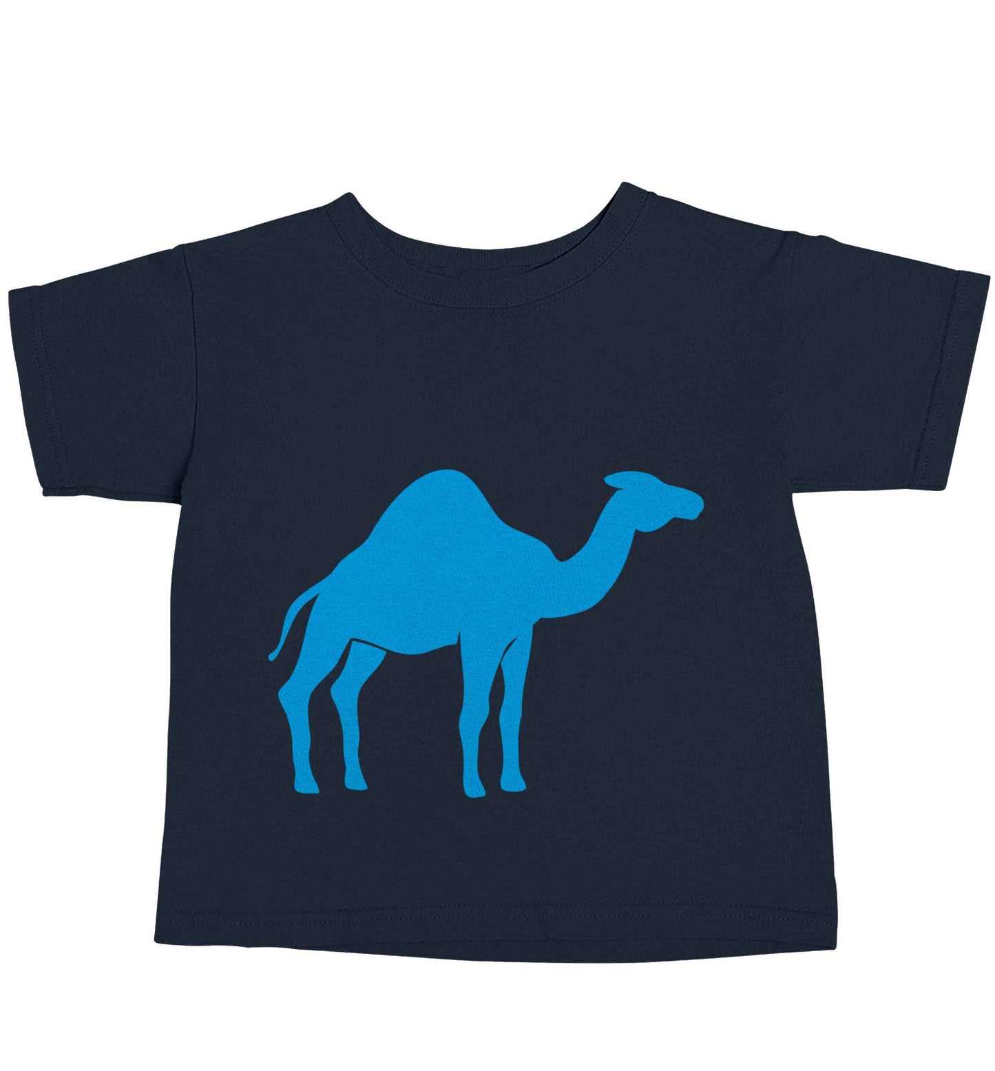 Blue camel navy baby toddler Tshirt 2 Years
