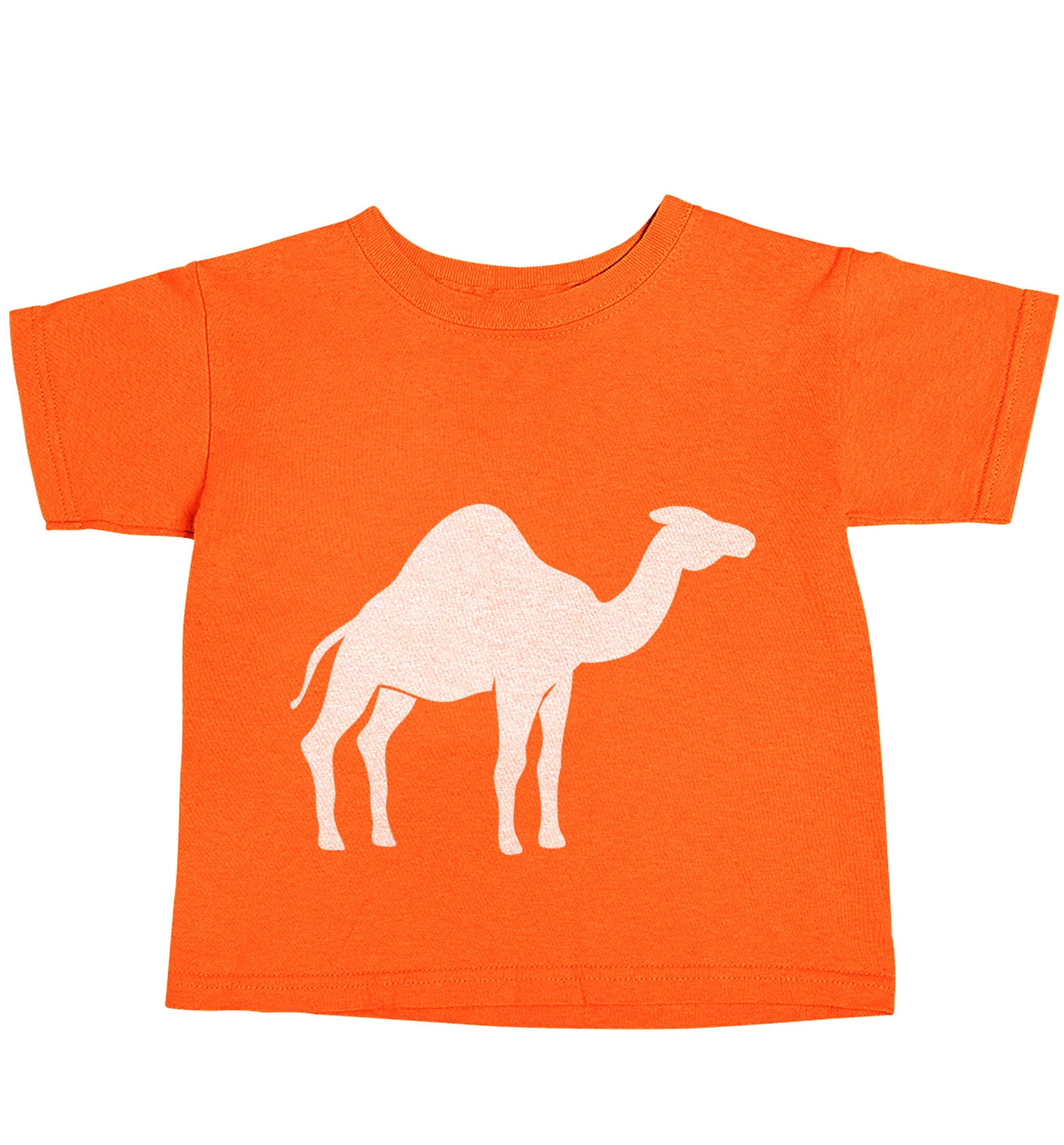 Blue camel orange baby toddler Tshirt 2 Years