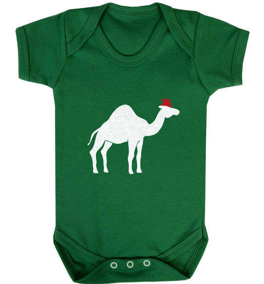 Blue camel santa baby vest green 18-24 months