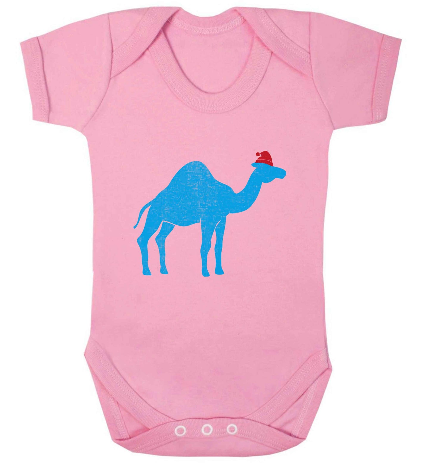 Blue camel santa baby vest pale pink 18-24 months
