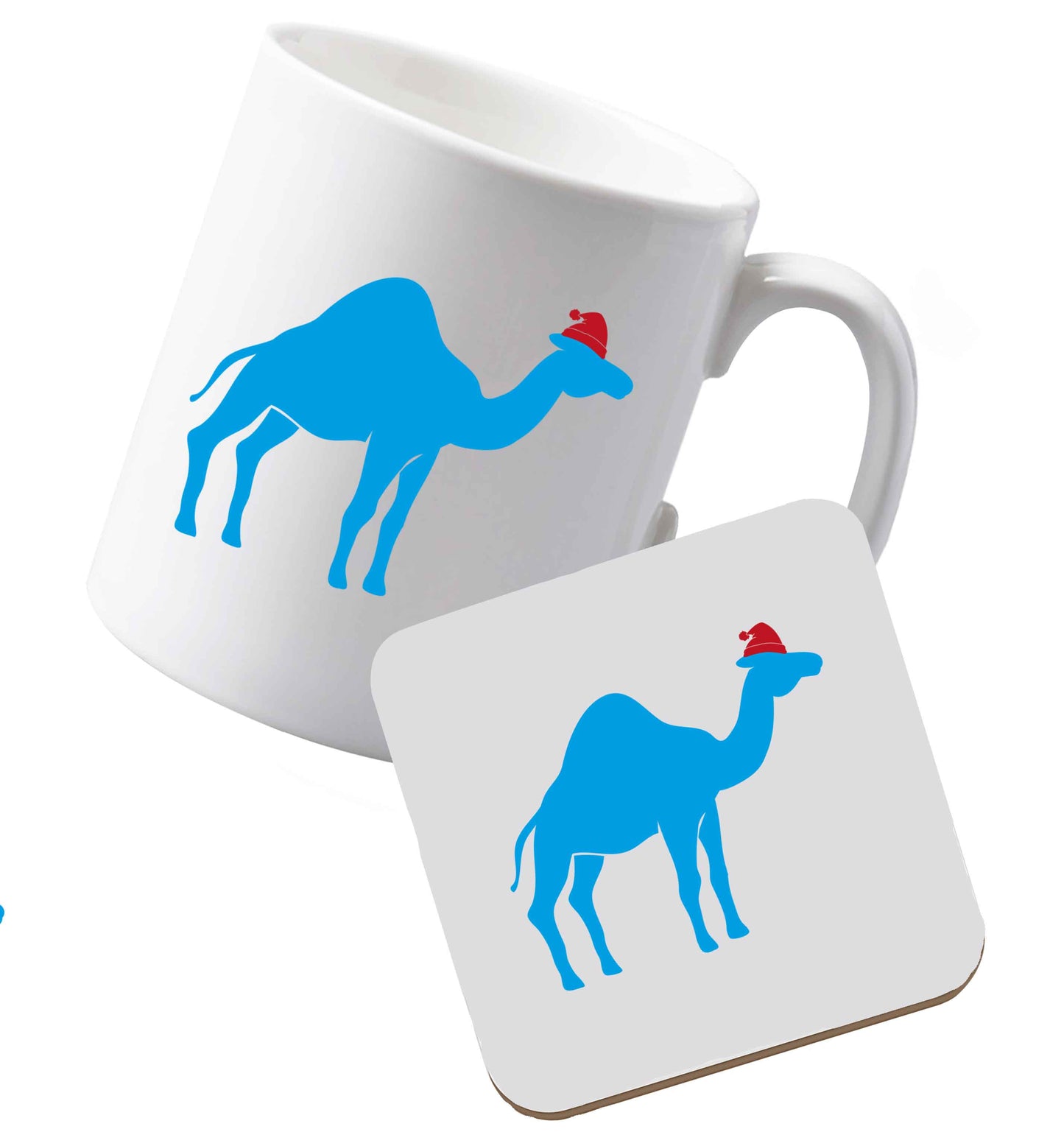 10 oz Ceramic mug and coaster Tis The Season to Drink Whisky both sides