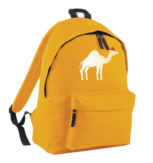 Blue camel santa mustard adults backpack