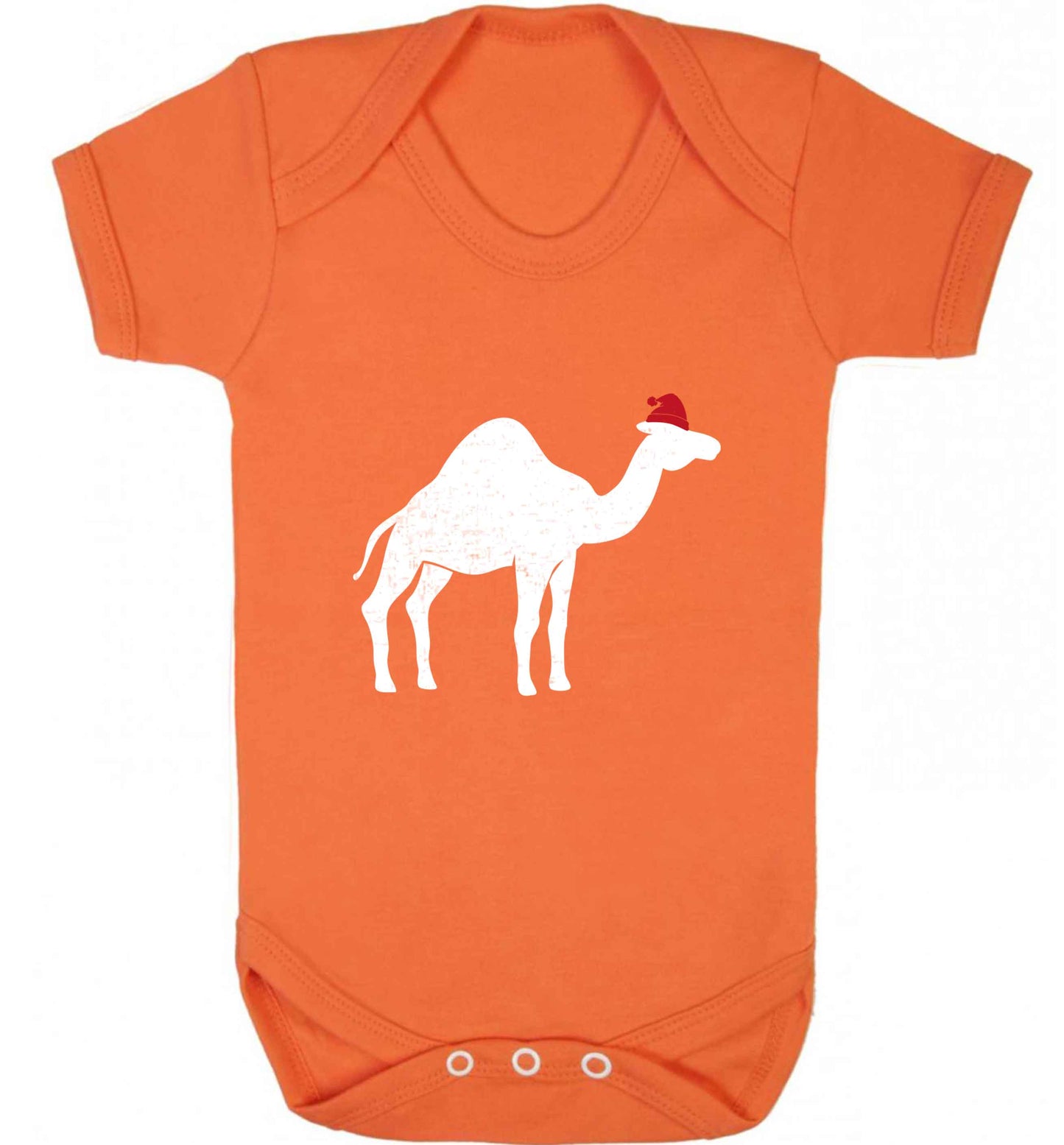 Blue camel santa baby vest orange 18-24 months