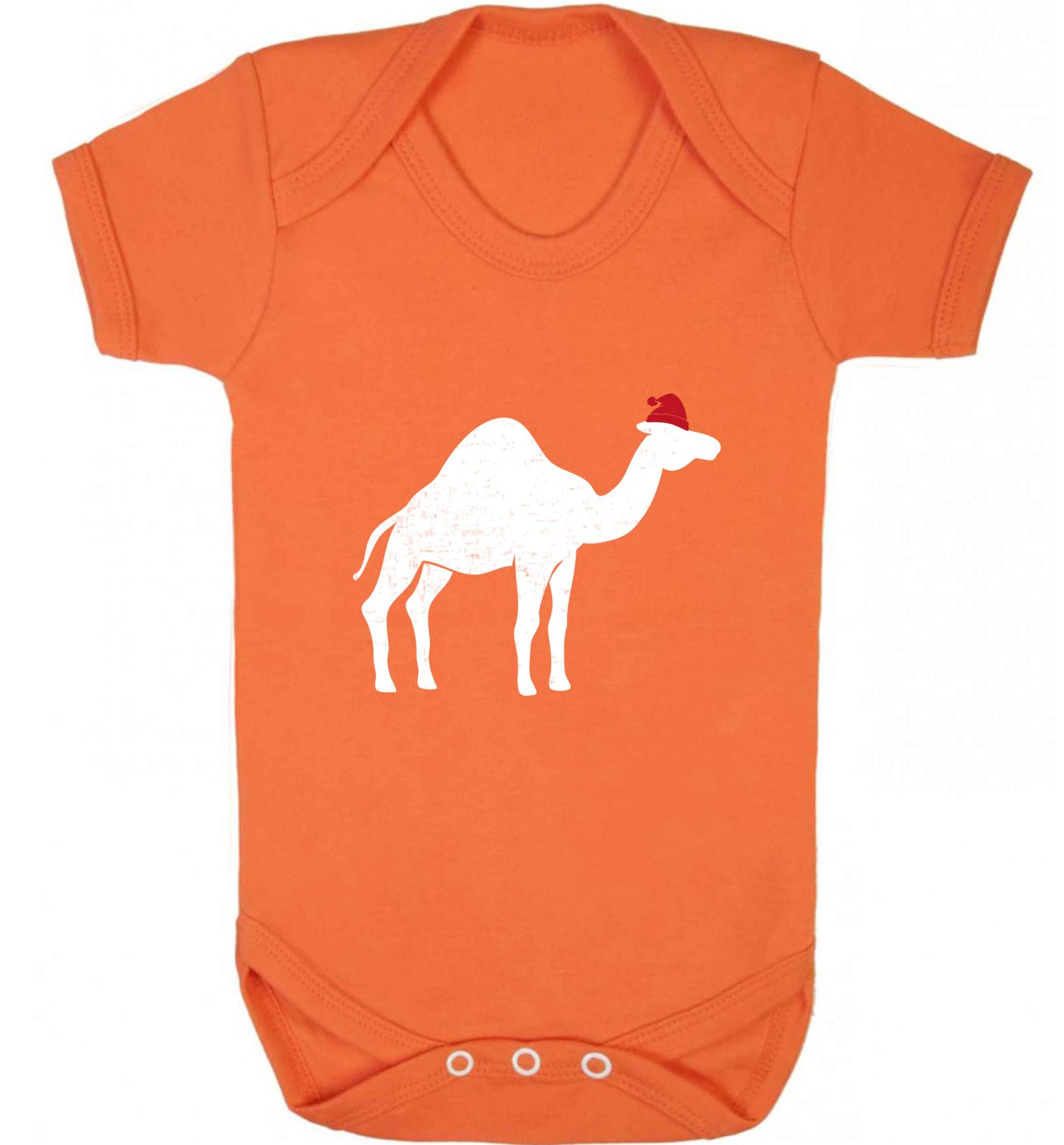 Blue camel santa baby vest orange 18-24 months