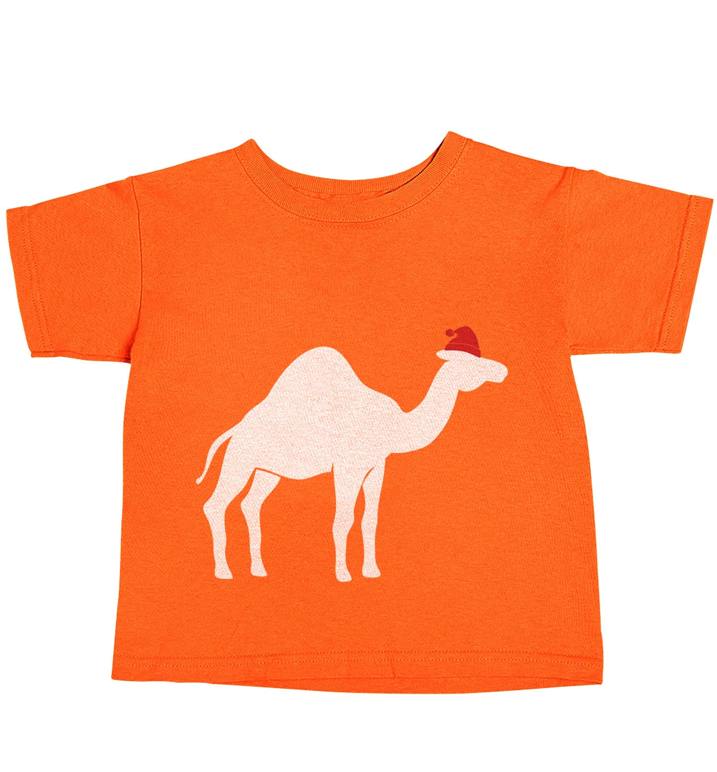 Blue camel santa orange baby toddler Tshirt 2 Years
