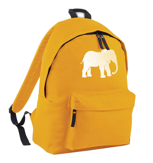 Pink elephant mustard adults backpack