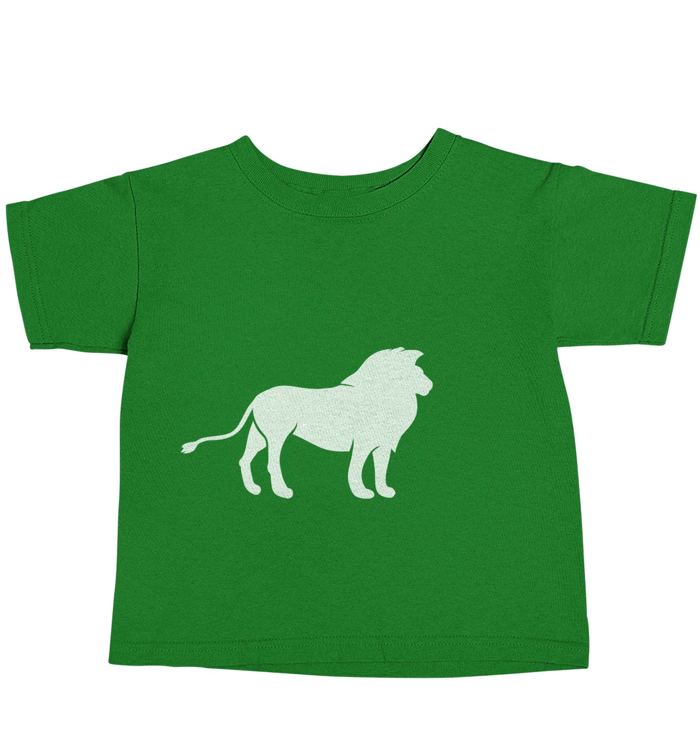 Gold lion green baby toddler Tshirt 2 Years