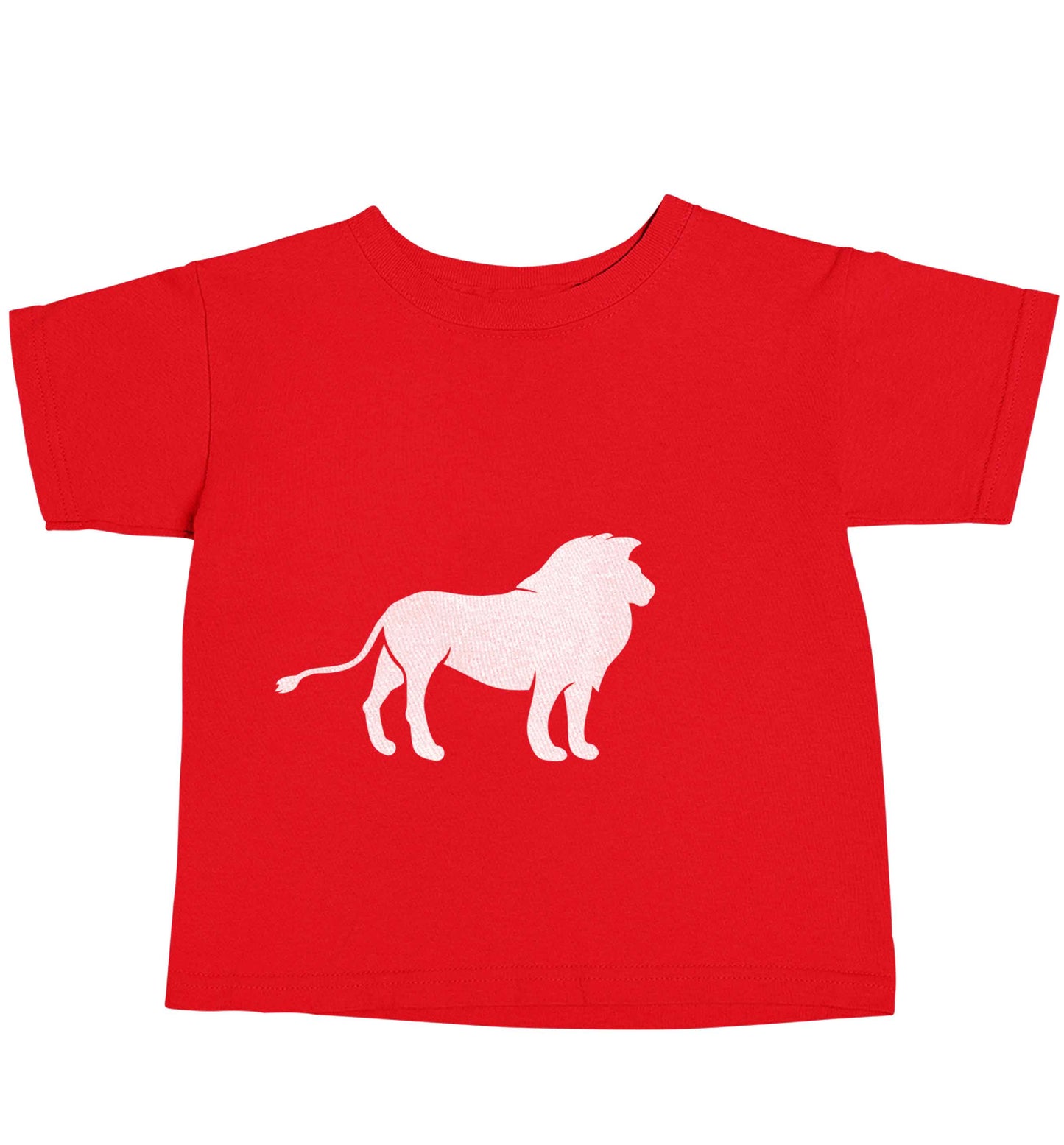 Gold lion red baby toddler Tshirt 2 Years