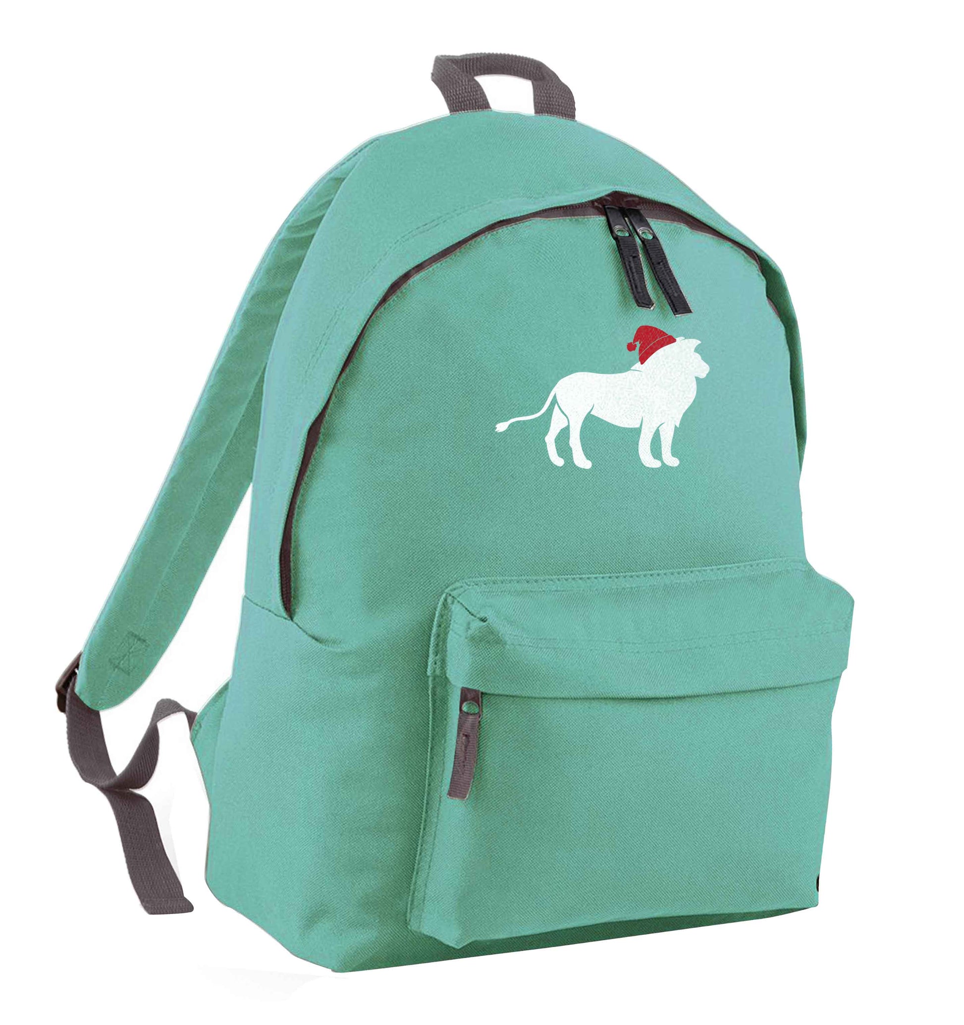 Gold lion santa mint adults backpack