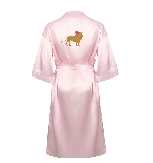 Gold lion santa XL/XXL pink ladies dressing gown size 16/18