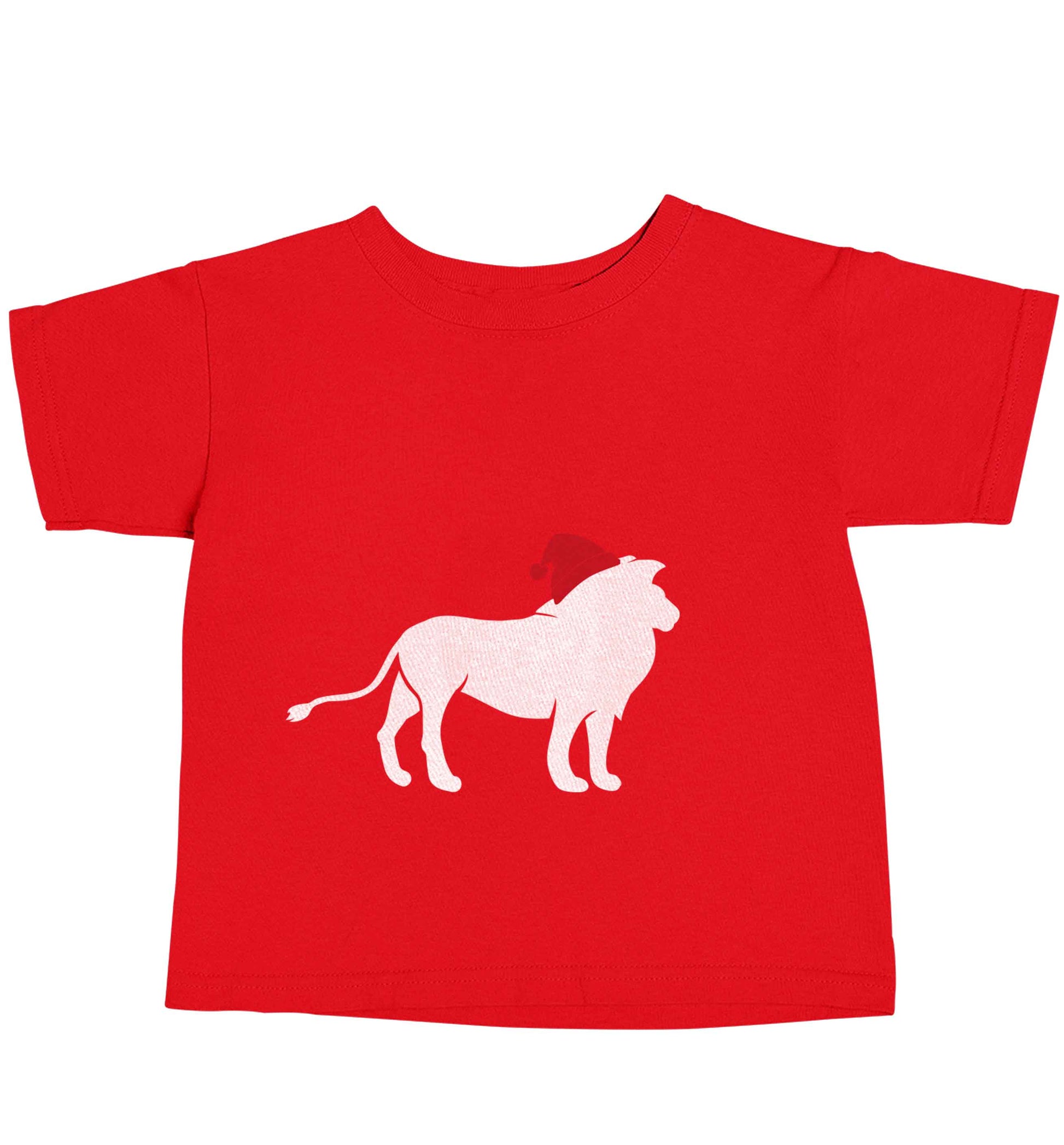 Gold lion santa red baby toddler Tshirt 2 Years