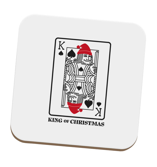 King of christmas set of four coasters