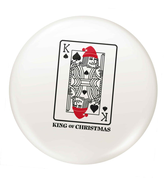 King of christmas small 25mm Pin badge