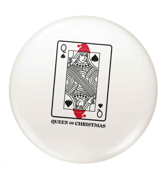 Queen of christmas small 25mm Pin badge