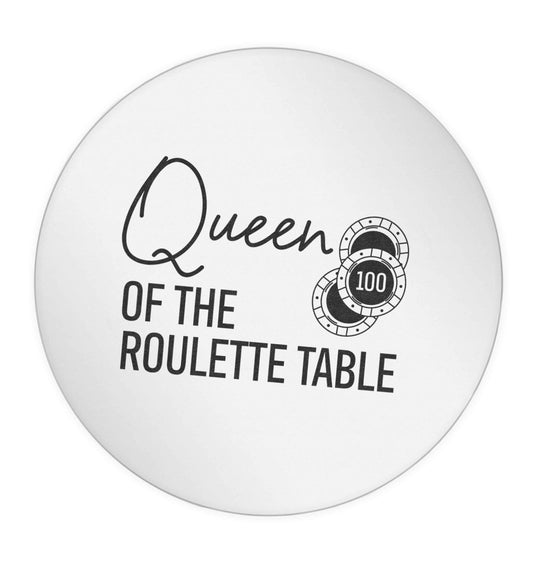 Queen of the roulette table 24 @ 45mm matt circle stickers