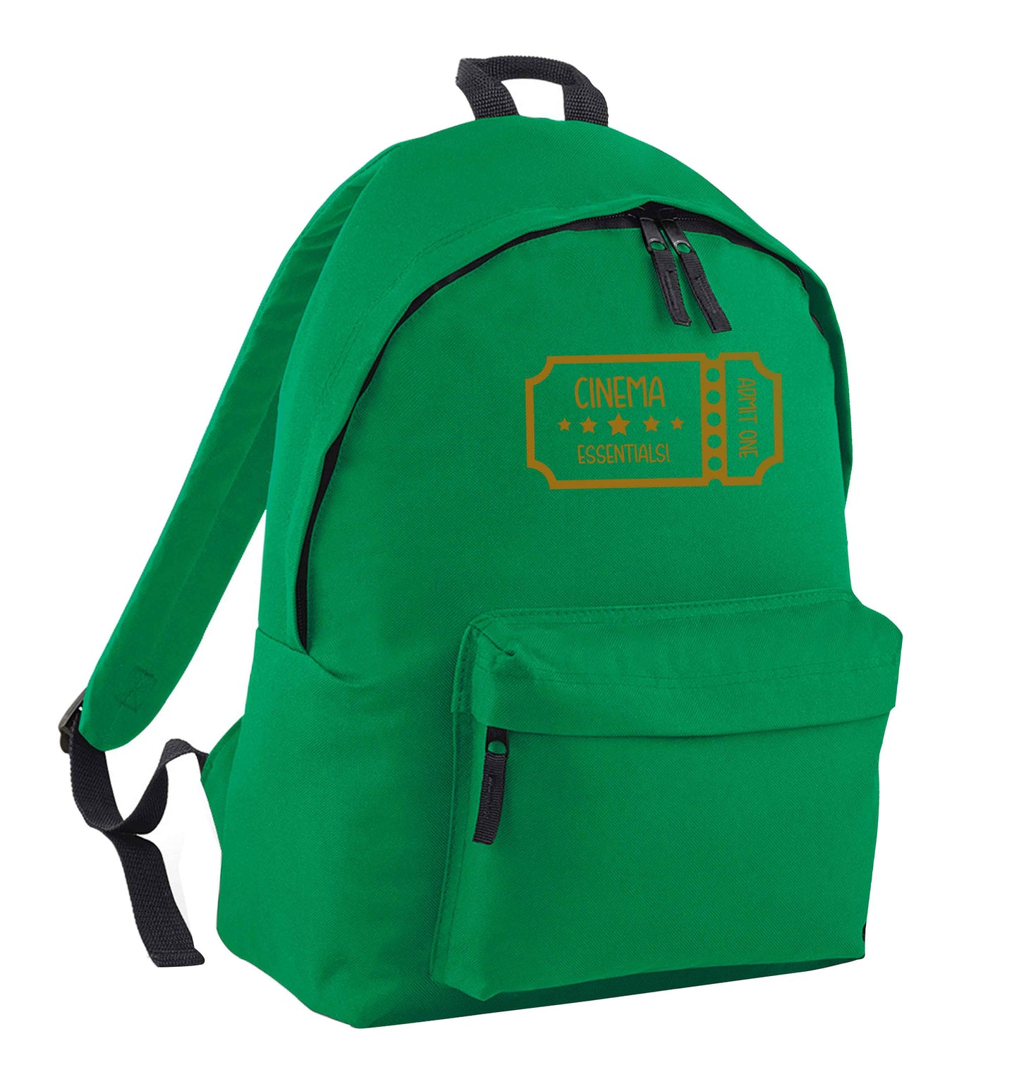 Cinema essentials green adults backpack