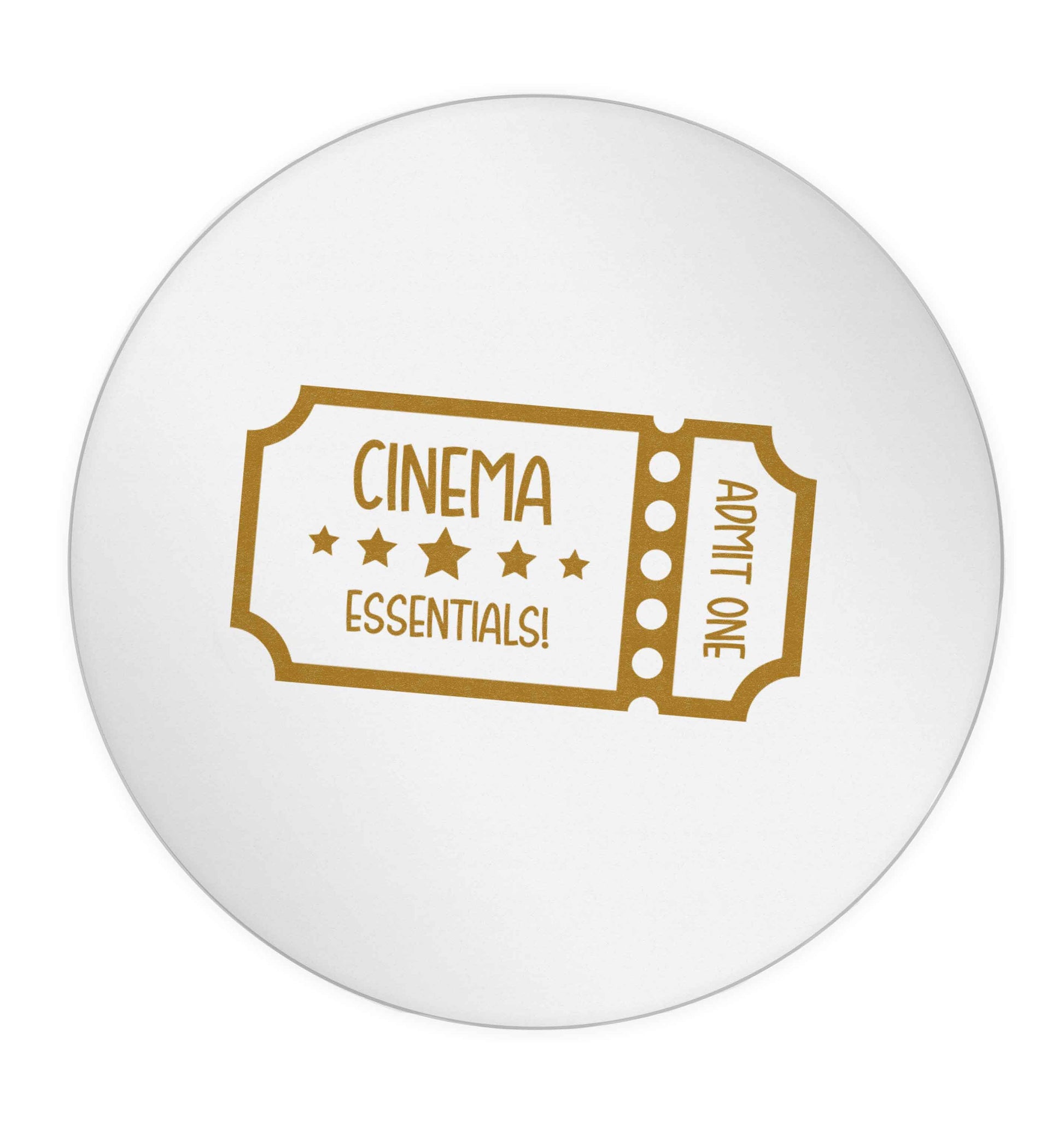 Cinema essentials 24 @ 45mm matt circle stickers