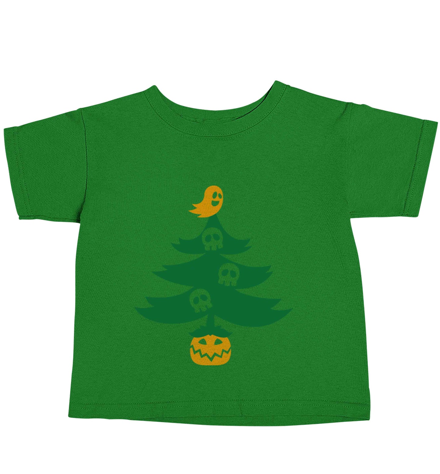 Halloween Christmas tree green baby toddler Tshirt 2 Years