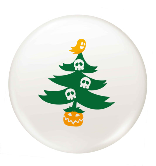 Halloween Christmas tree small 25mm Pin badge