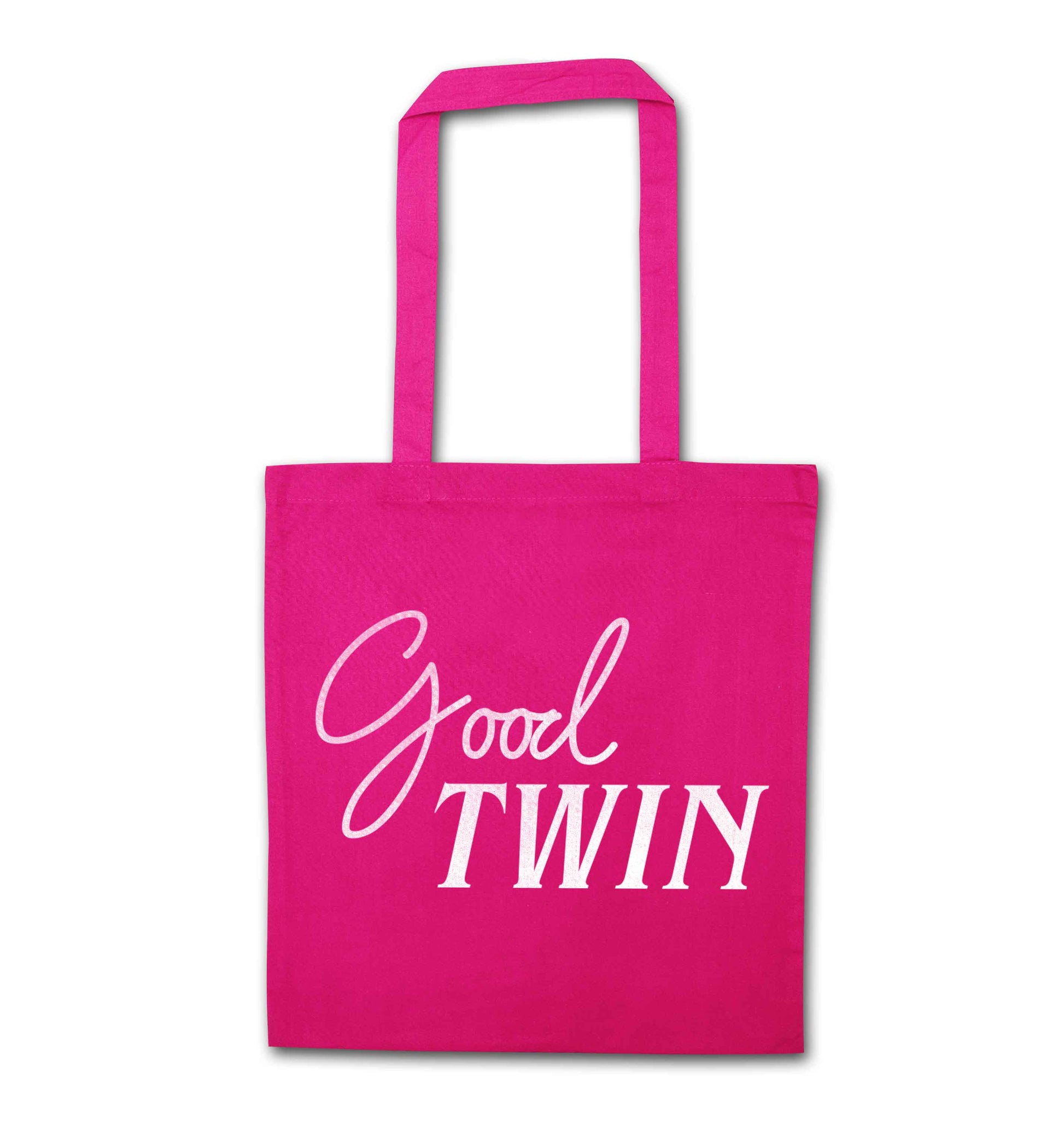 Good twin pink tote bag