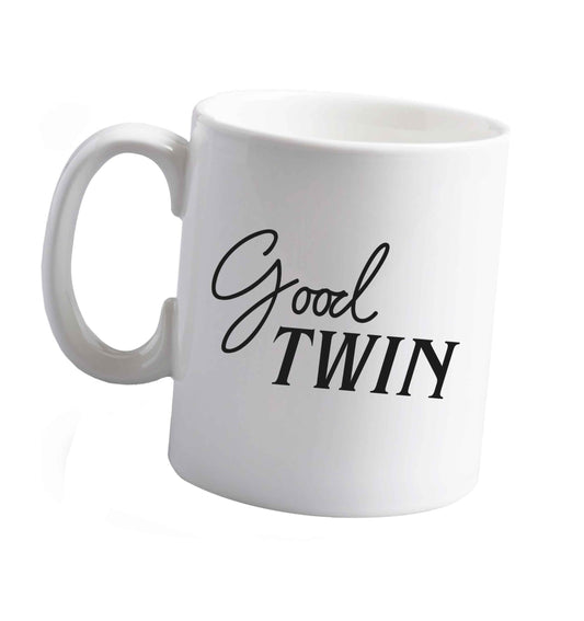 10 oz Good twin ceramic mug right handed