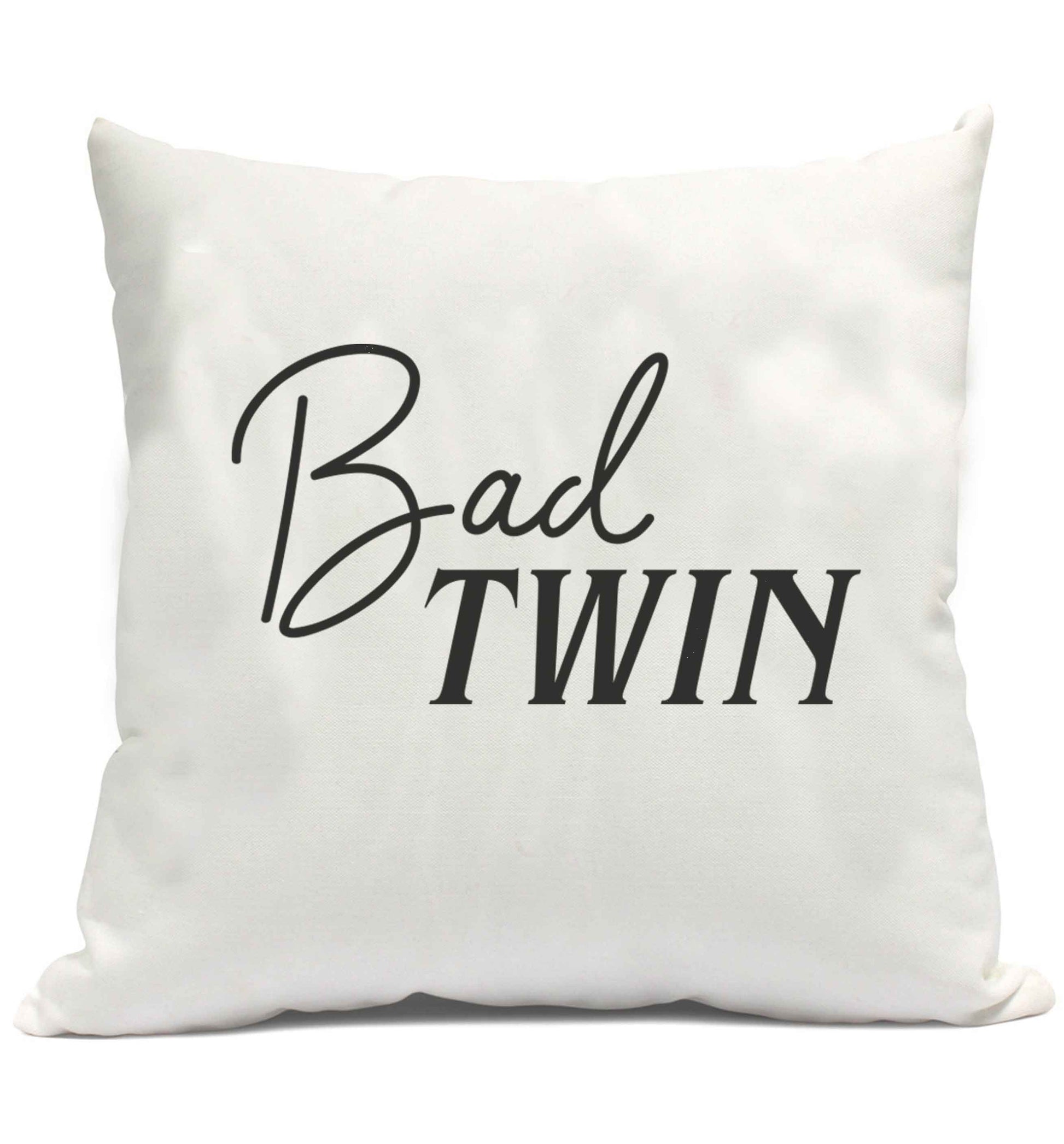 Bad twin cushion cover and filling