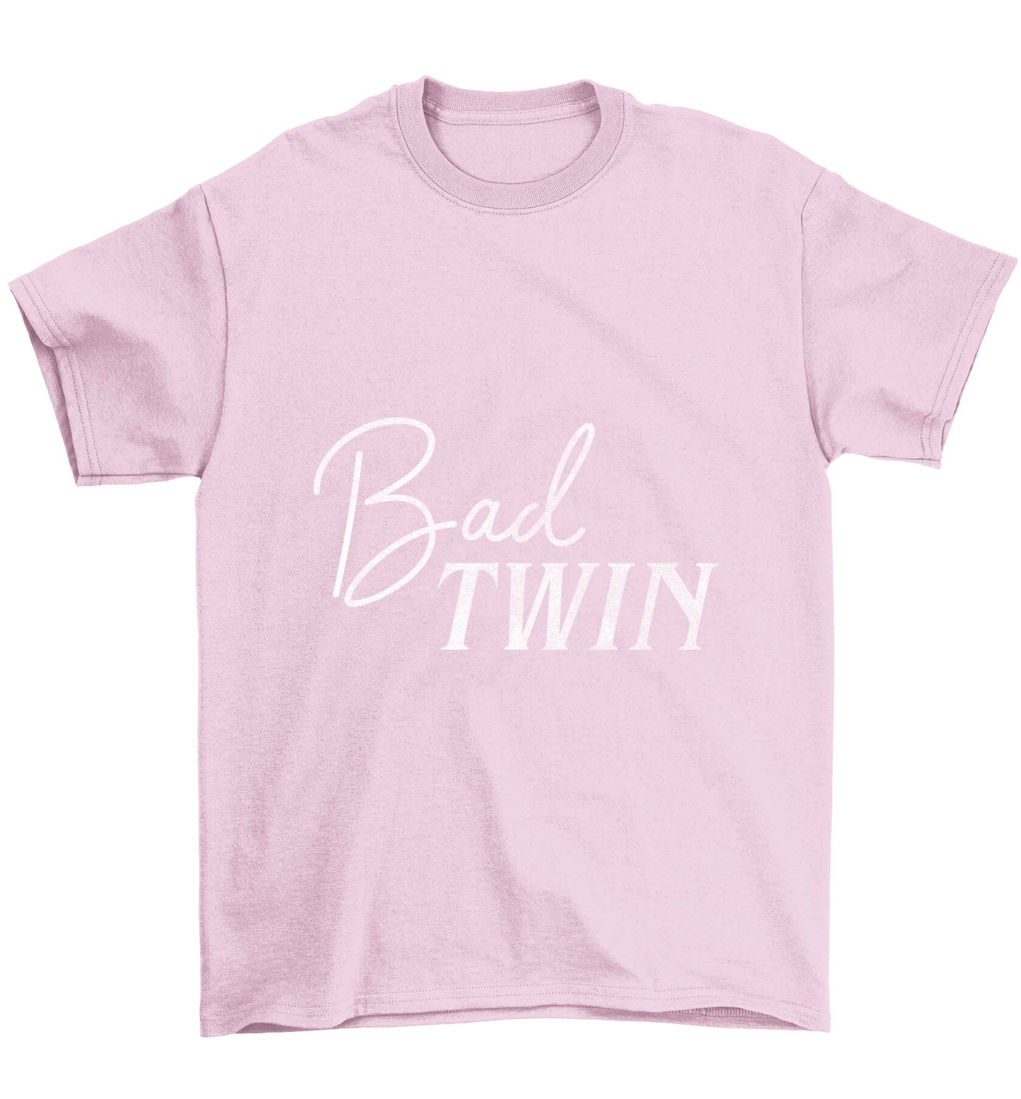 Bad twin Children's light pink Tshirt 12-13 Years